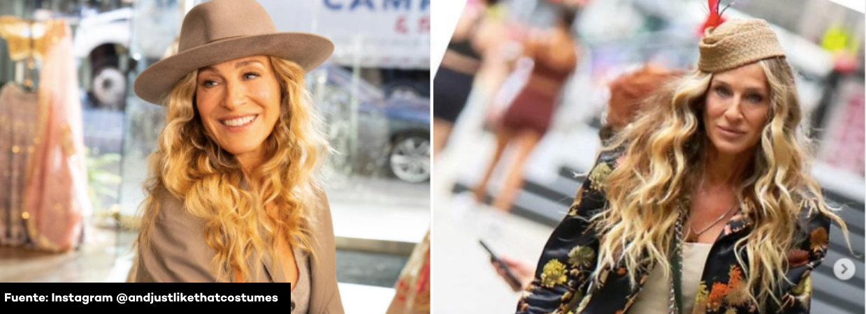 Micuirizamos los looks de Carrie Bradshaw en ‘And Just Like That’.