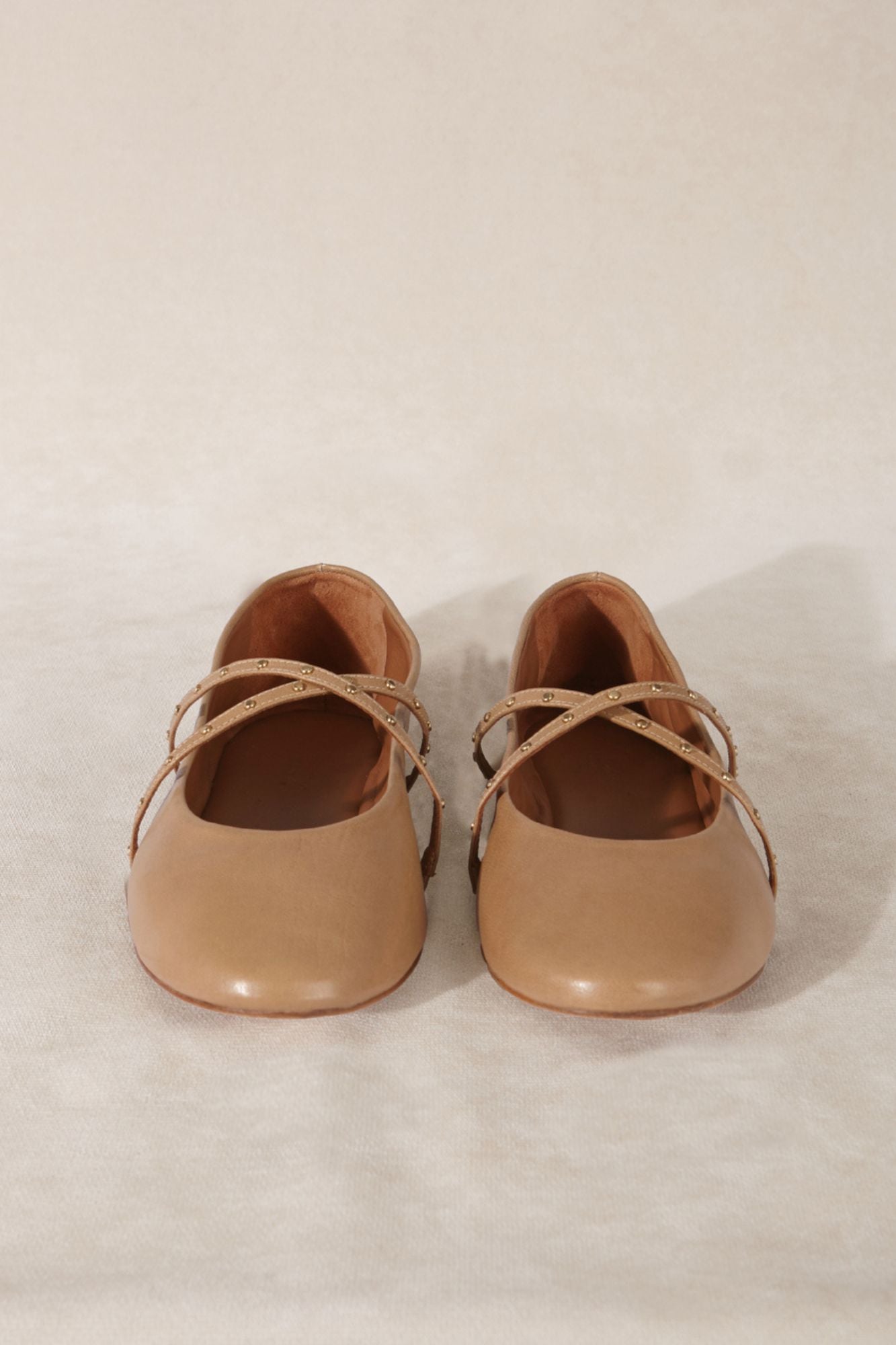 BAILARINA CRUZADA LATTE 1CM