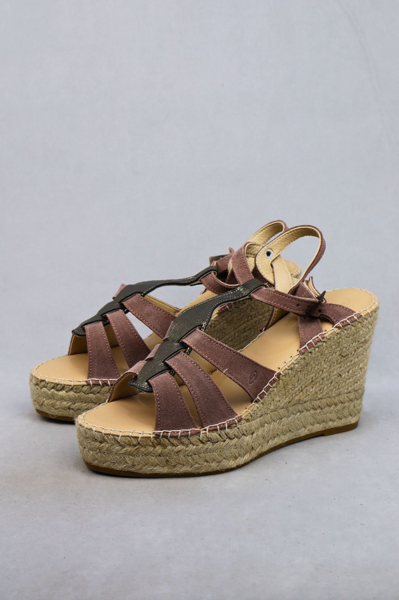 SANDALIA ESPARTO PLATAFORMA ARAVA