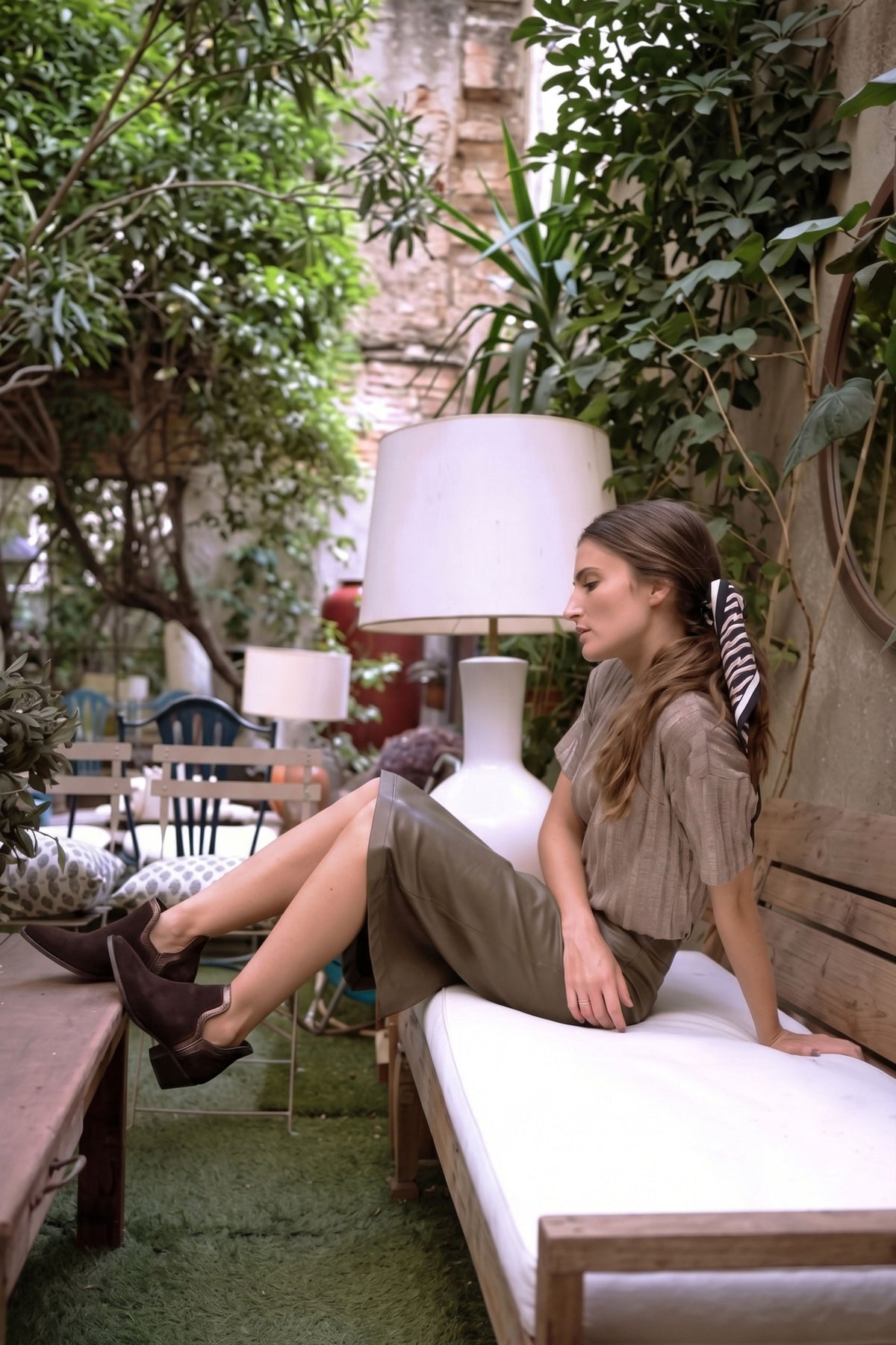 FRIDA BOOTS ANTE CHOCOLATE 4CM