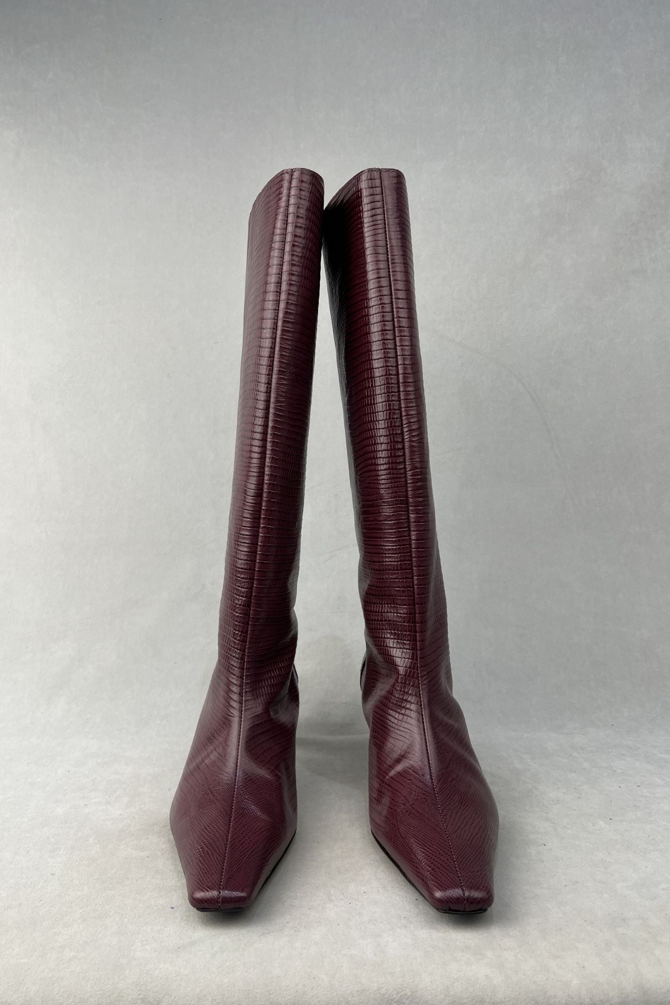 SASHA TEJUS BURGUNDY BOOT 1