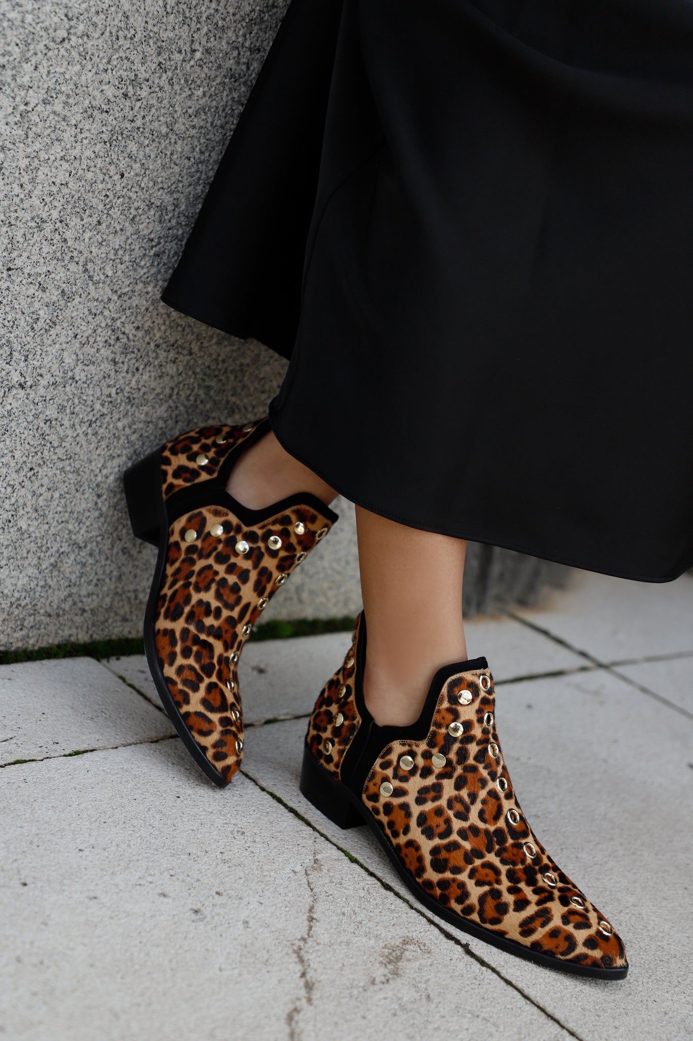 PUNKY BOOTS LEOPARDO