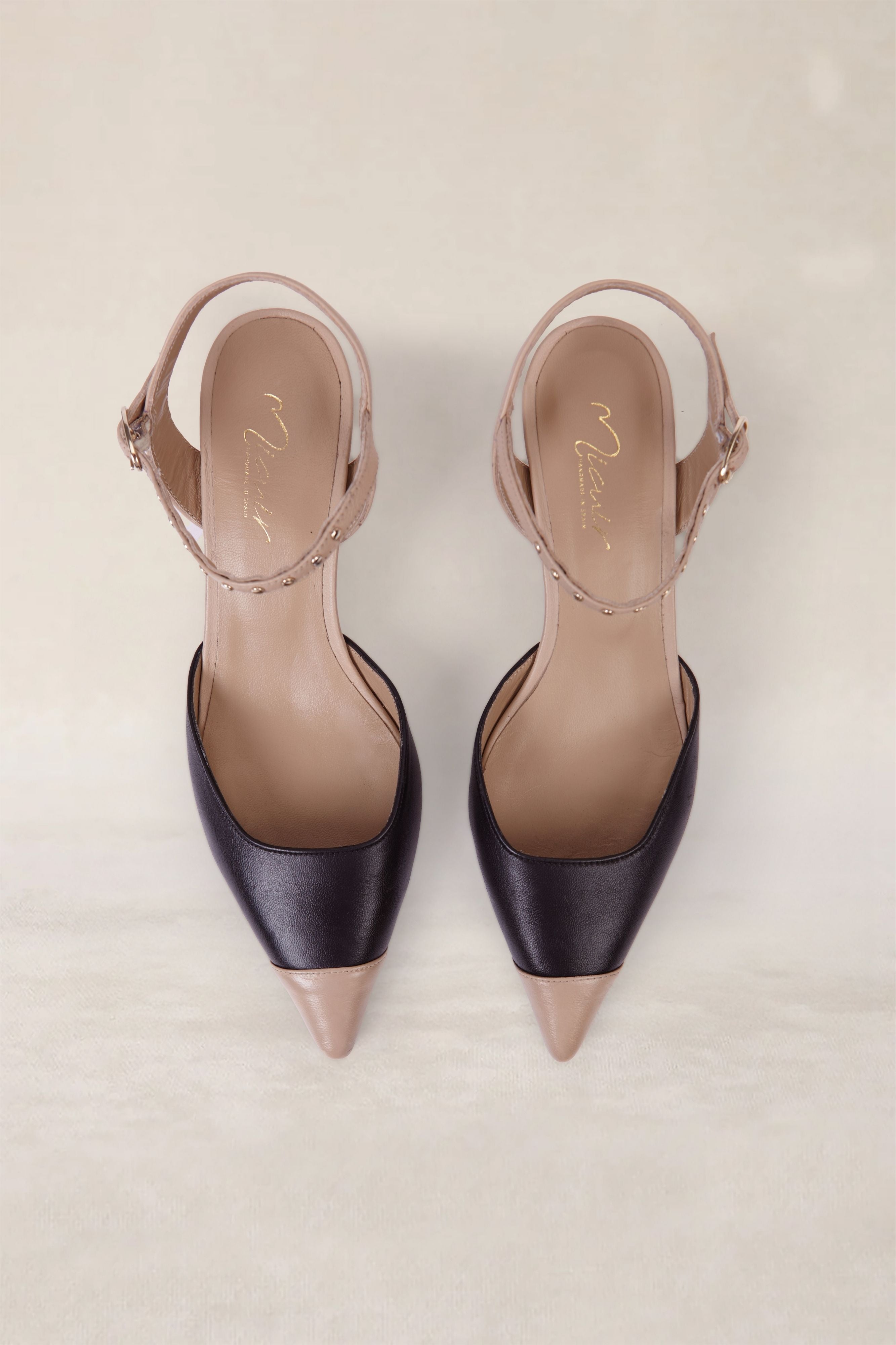 SANDALIA ELISABETH NOIR 5CM