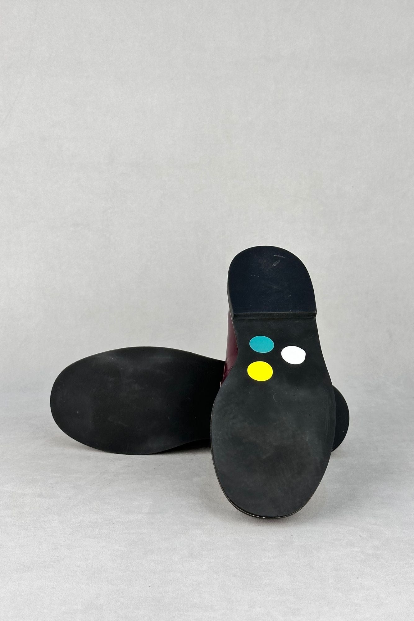 MOCASIN GRANATE BLANCO