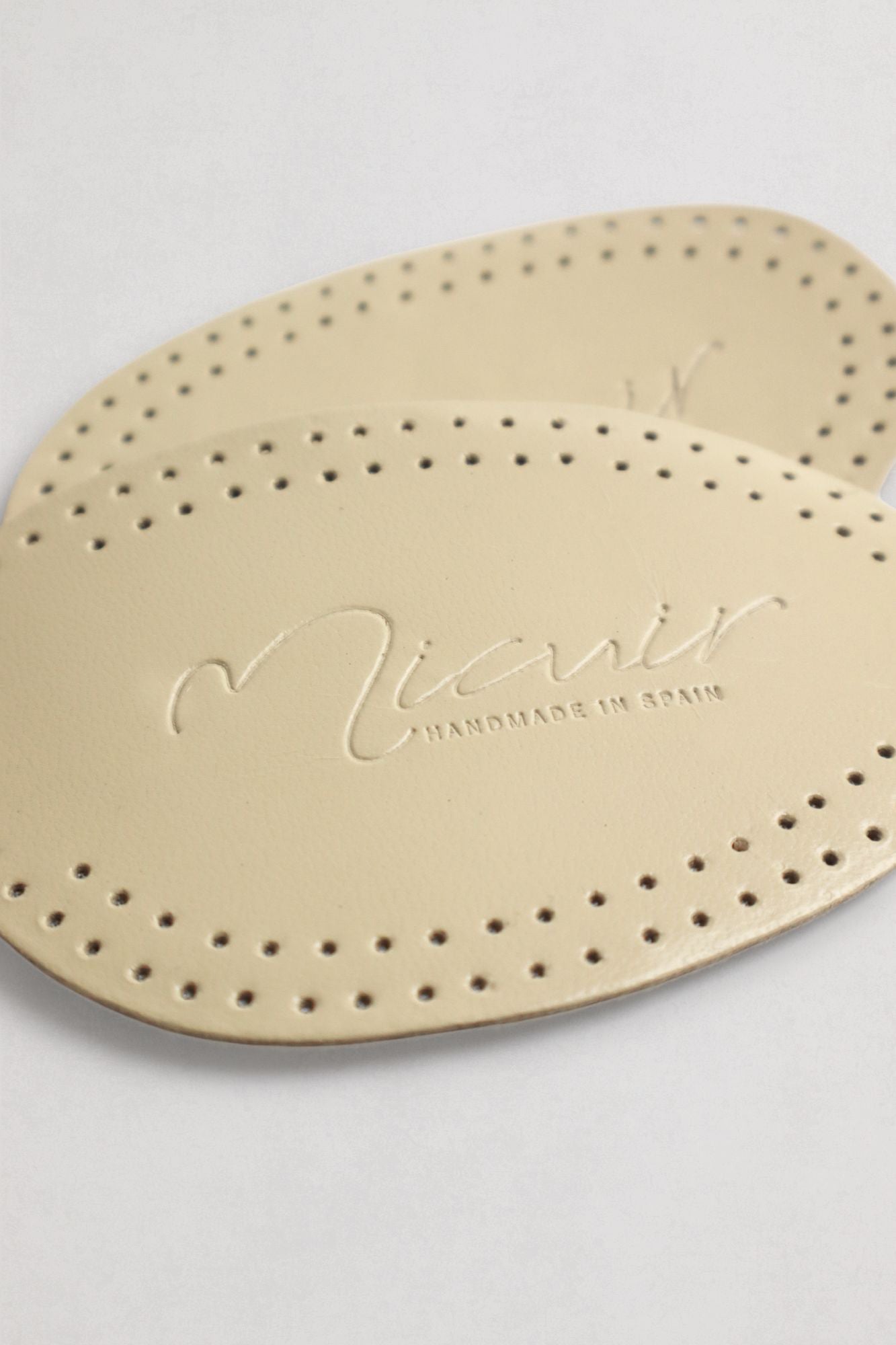 HALF INSOLE LEATHER MICUIR