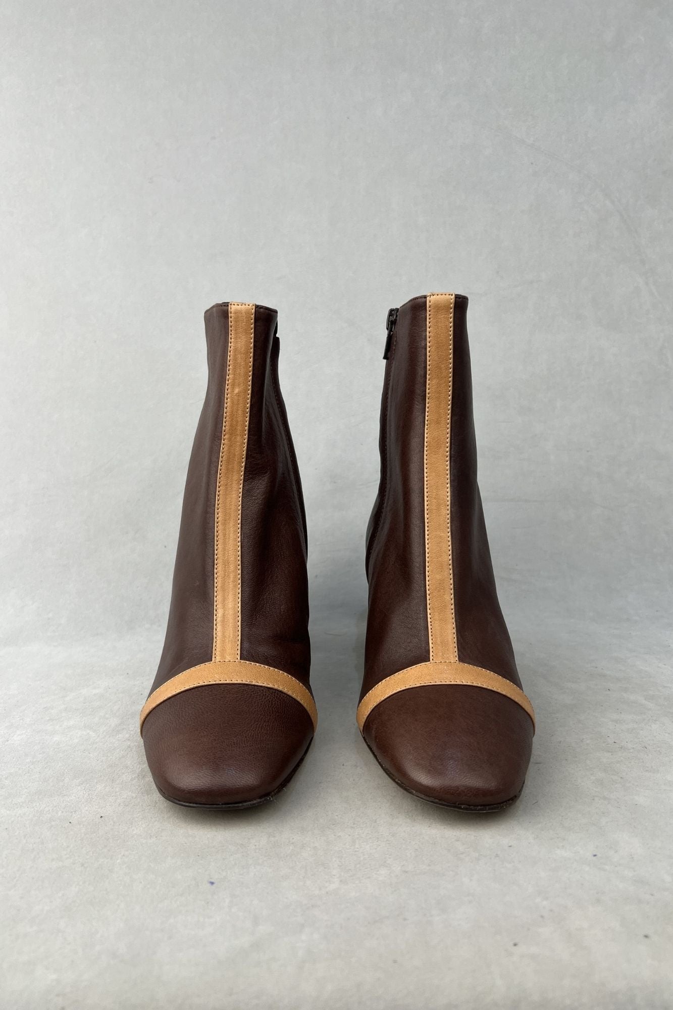 BOTIN BICOLOR MARRON