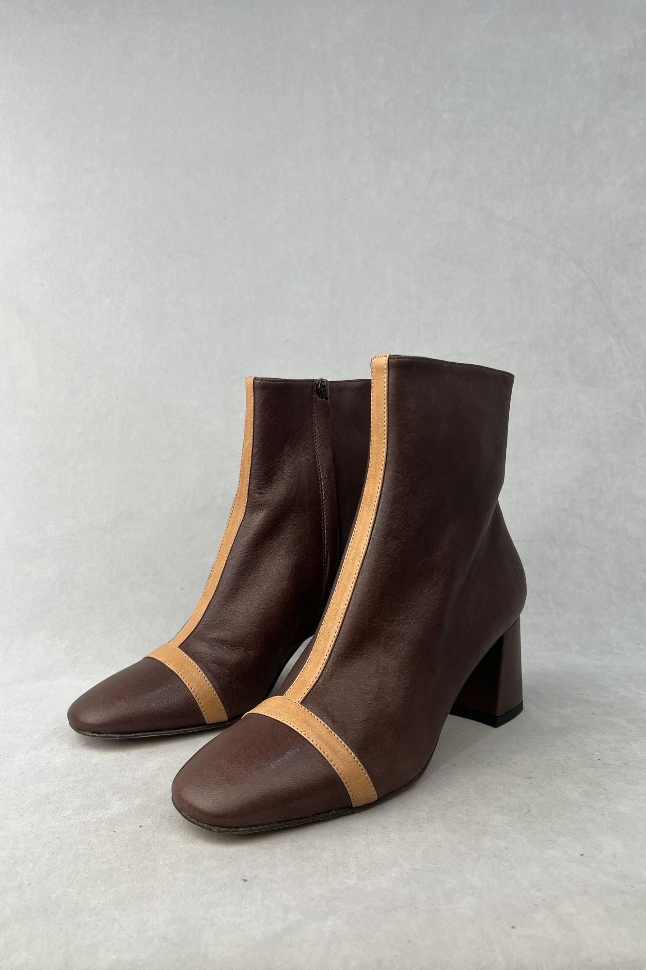 BOTIN BICOLOR MARRON