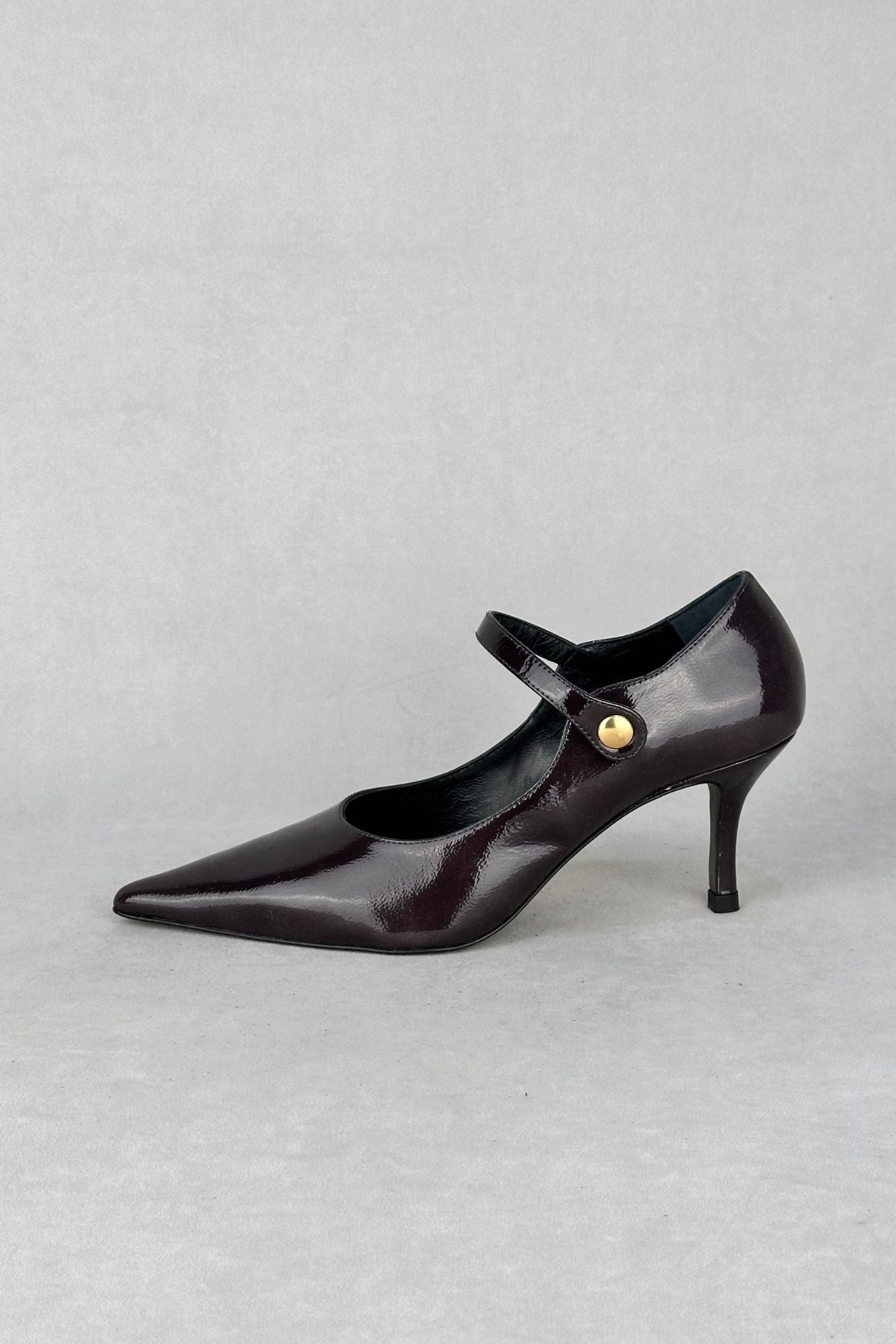 ZAPATO CHAROL MARRON