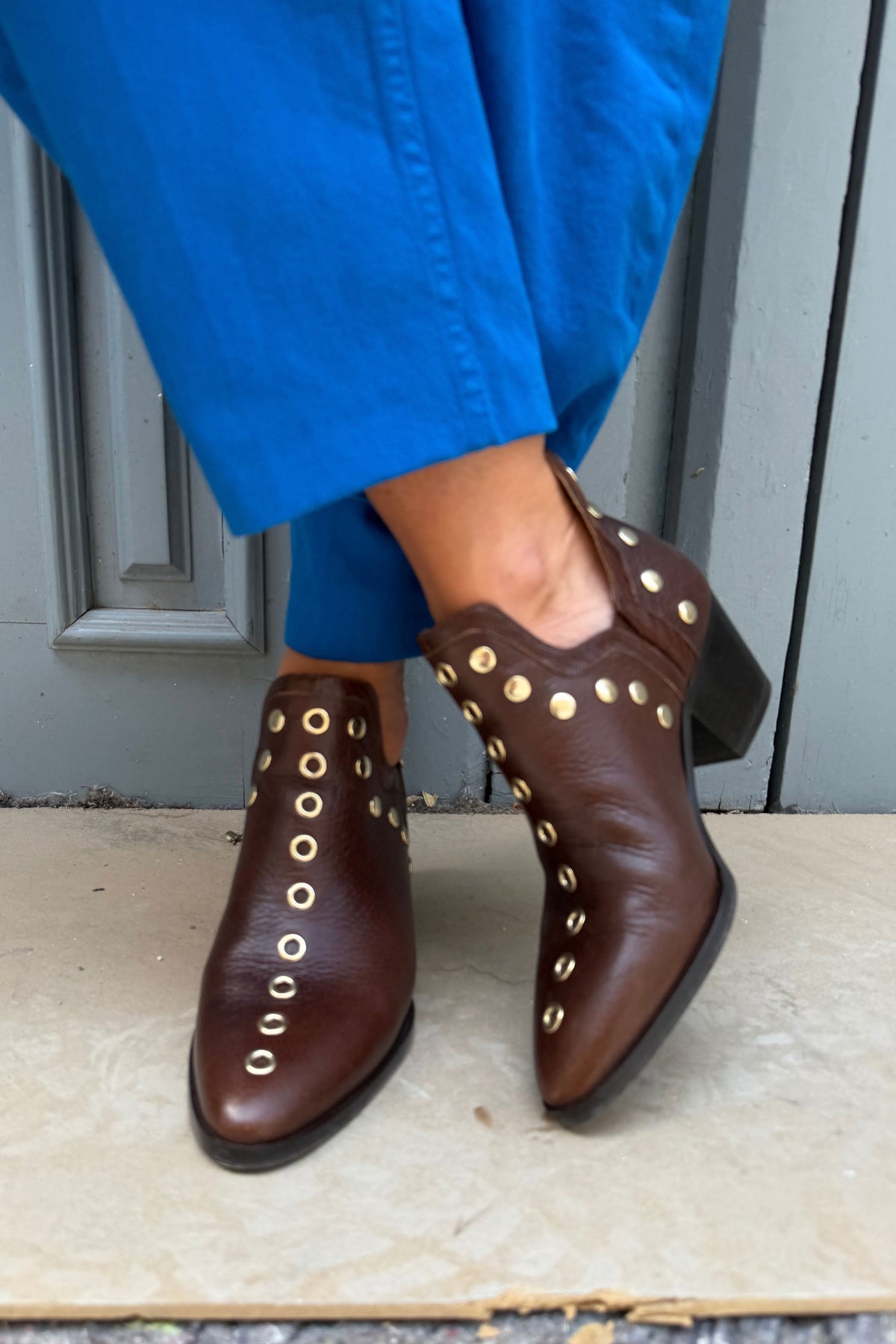 PUNKY BOOTS SPECIAL EDITION BROWN 6CM