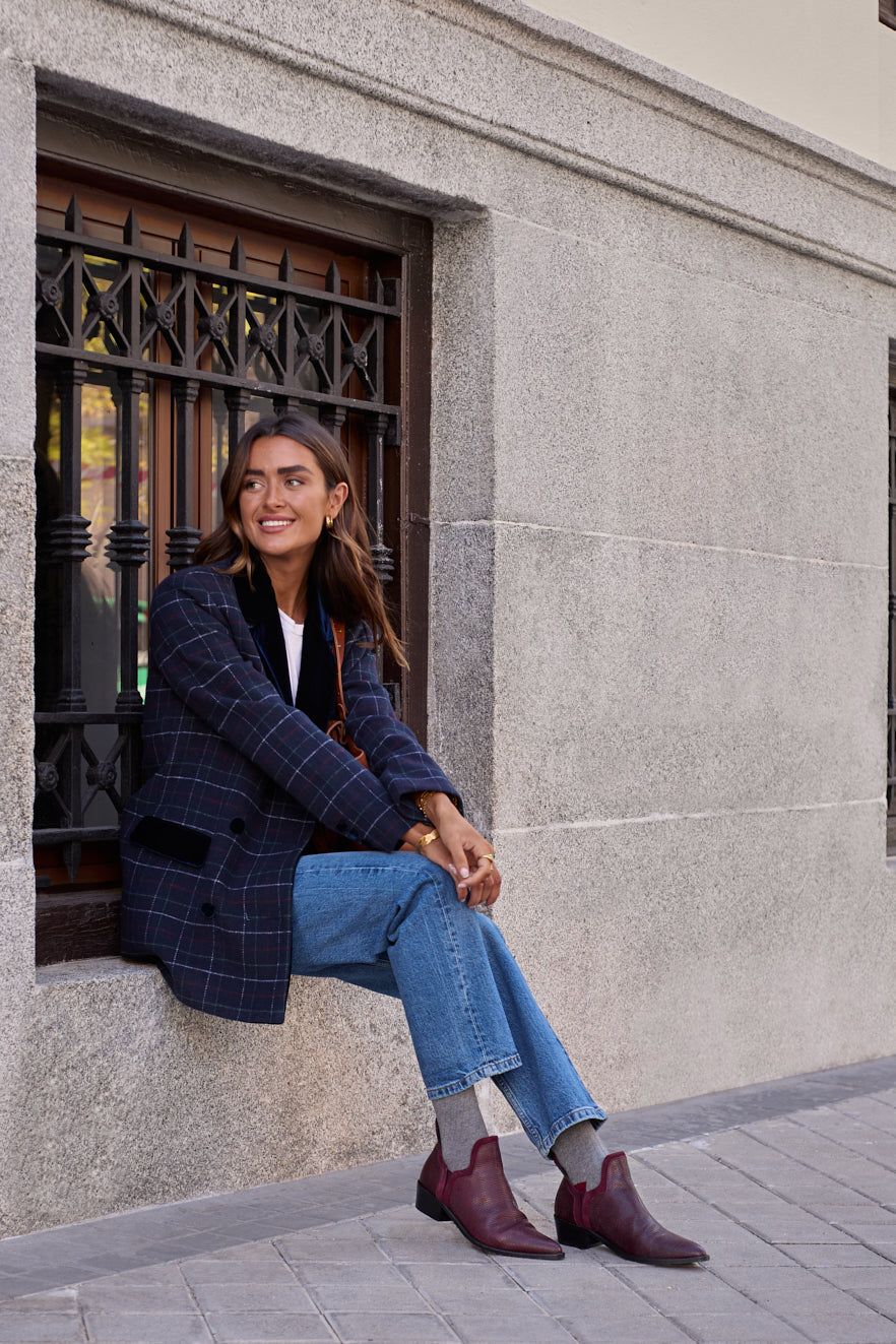 FRIDA TEJUS BURDEOS 4CM