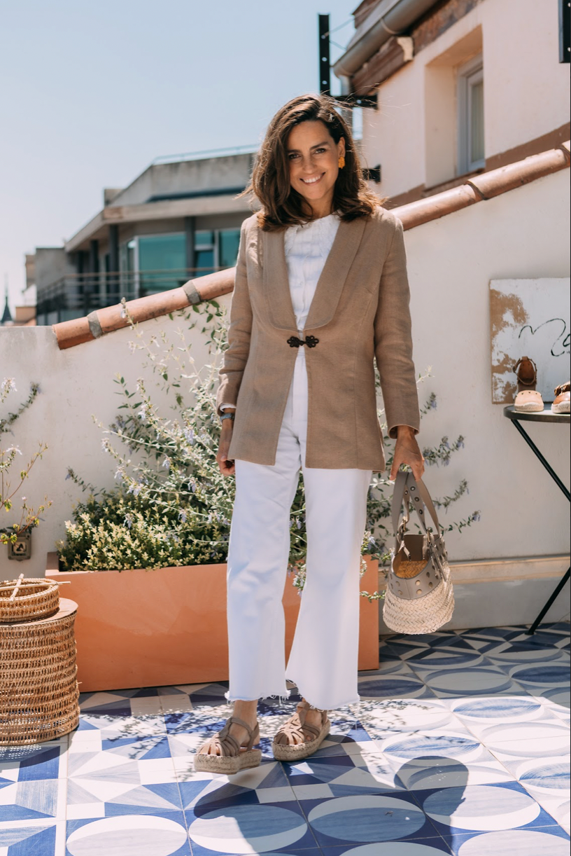 SANDALIA MARGA ANTE TAUPE 3.5CM