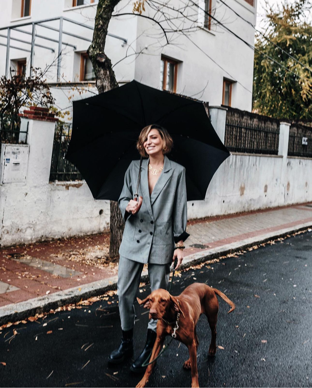 CHUNKY BOOTS NEGRA 4.5CM