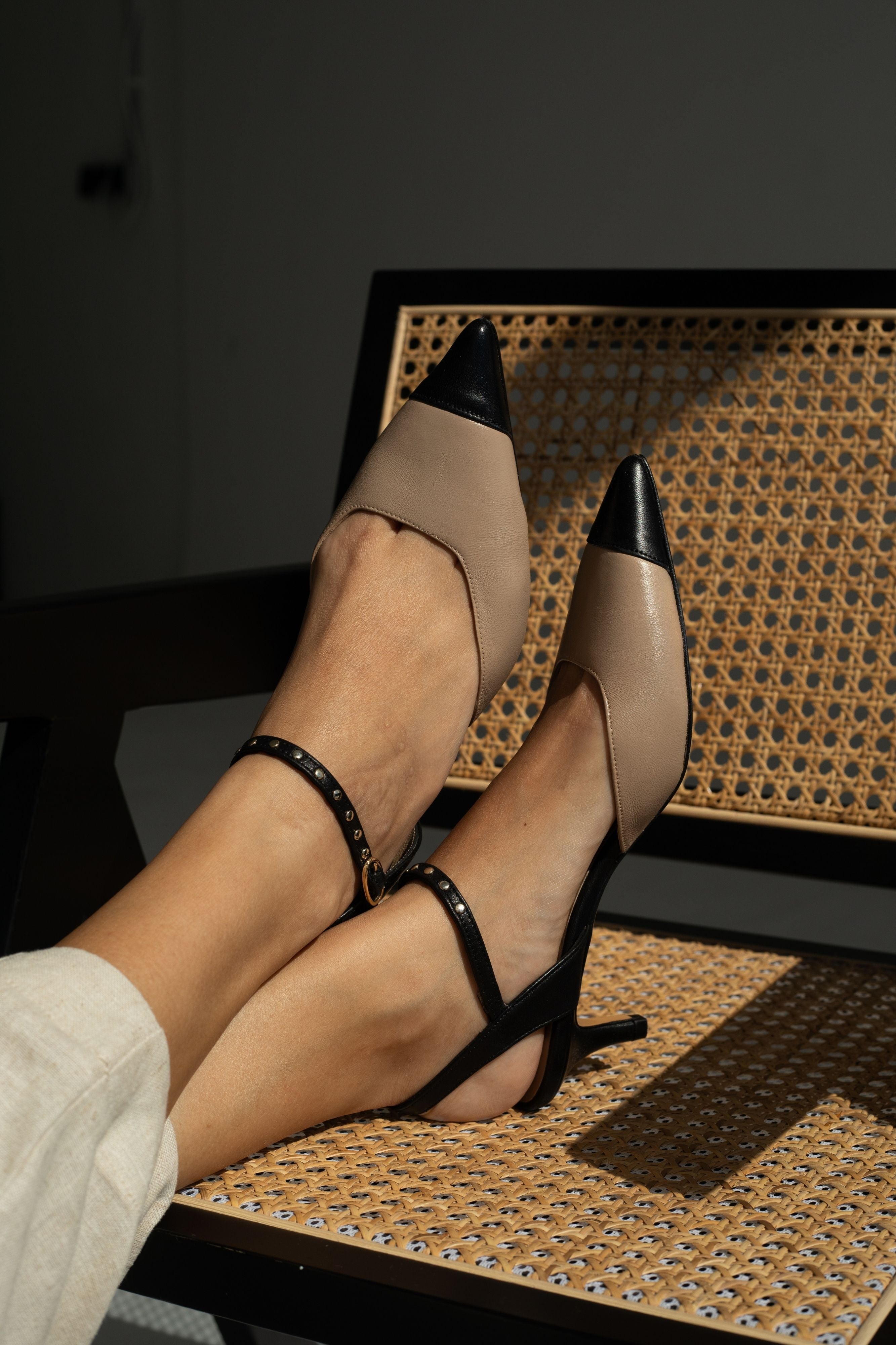 SANDALIA ELISABETH NUDE 5CM
