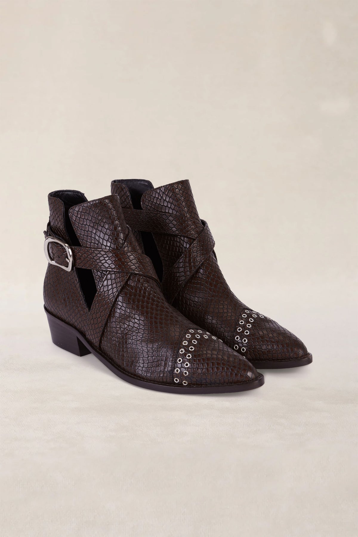 BOWIE SNAKE CHOCOLATE 4CM
