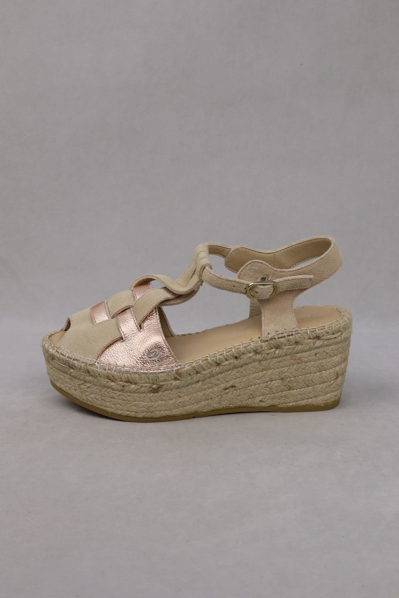 SANDALIA ESPARTO PLATAFORMA ROSITA