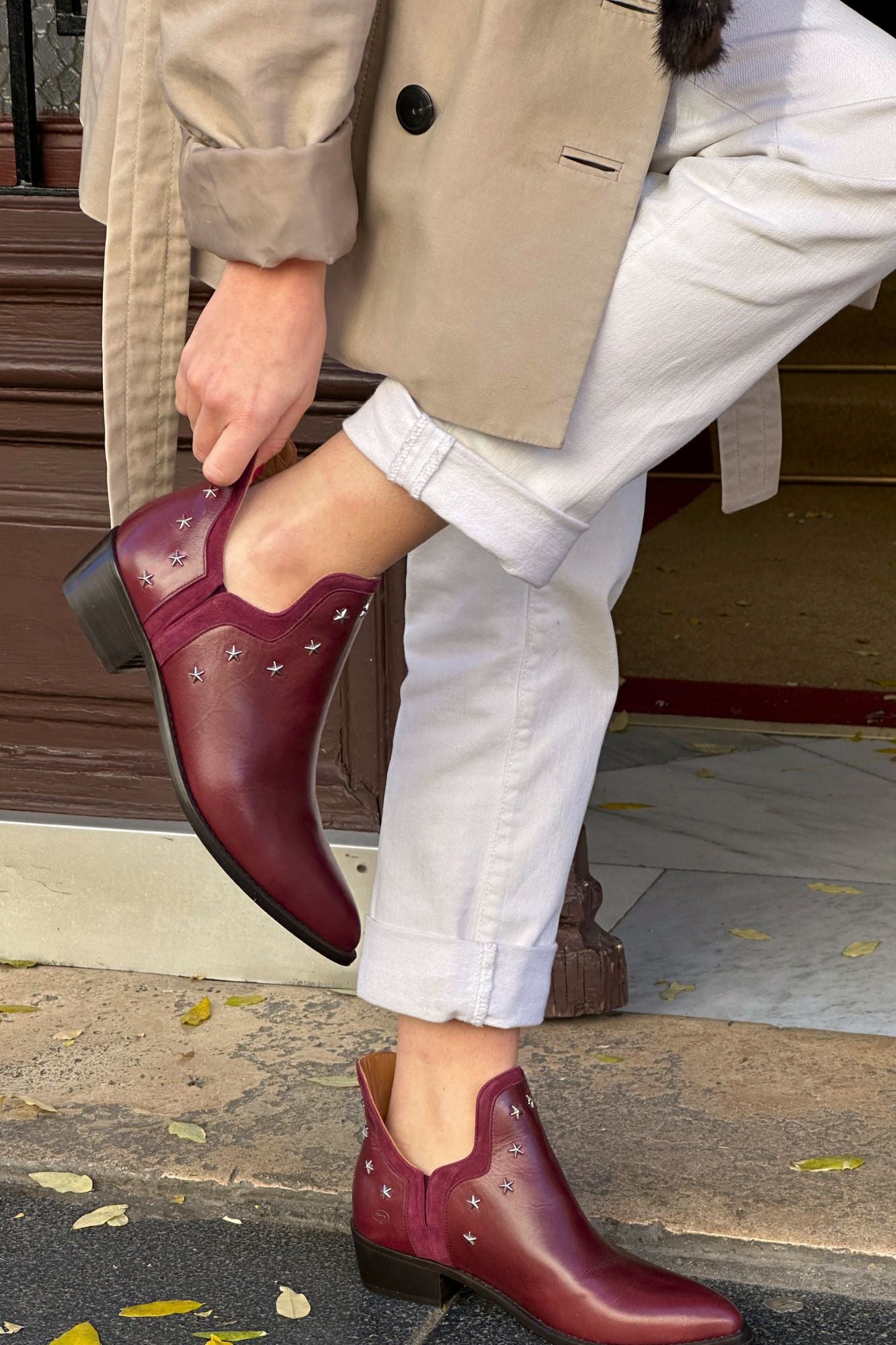 NAY BOOTS BURDEOS 4CM