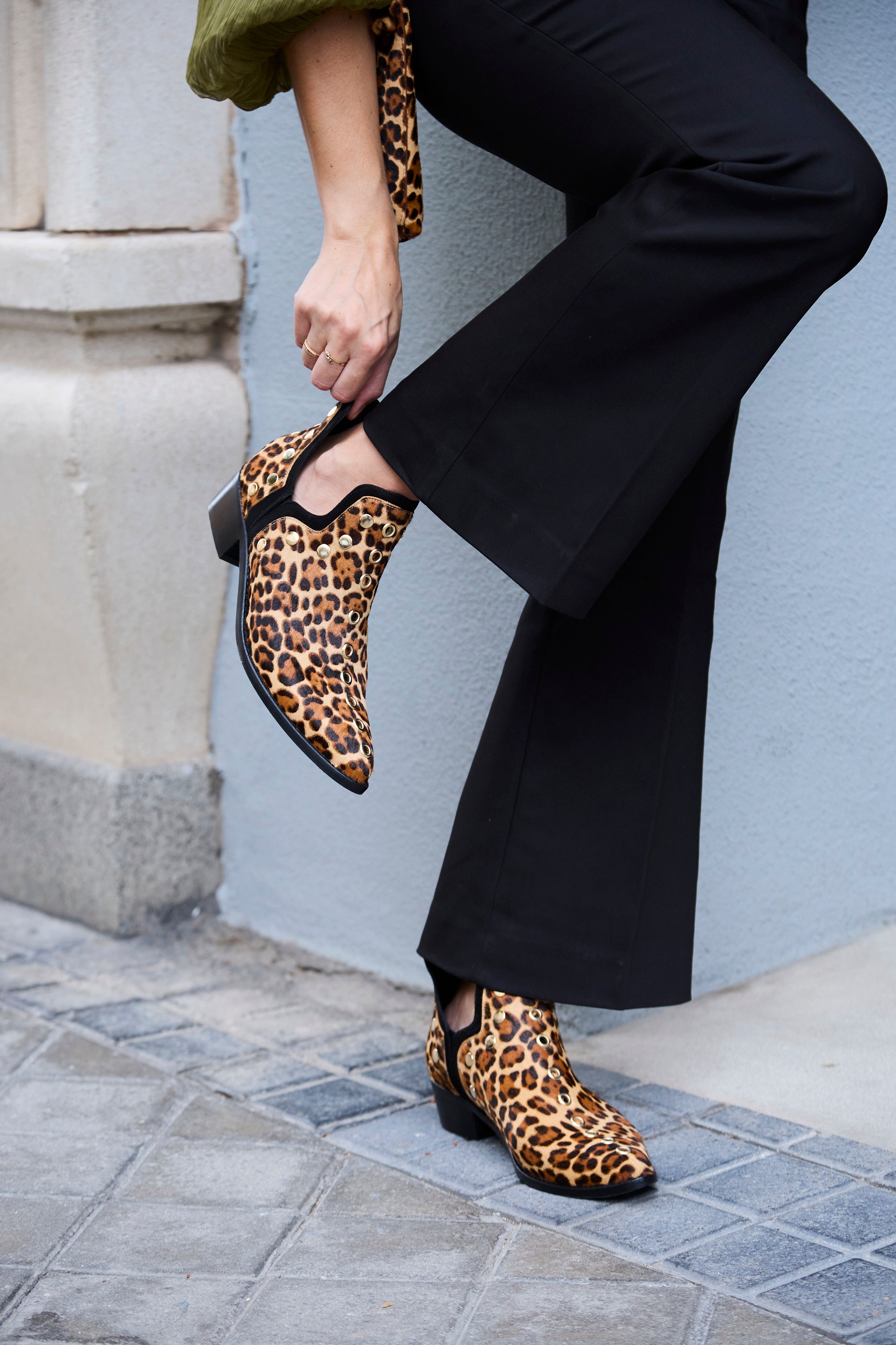 PUNKY BOOTS LEOPARDO