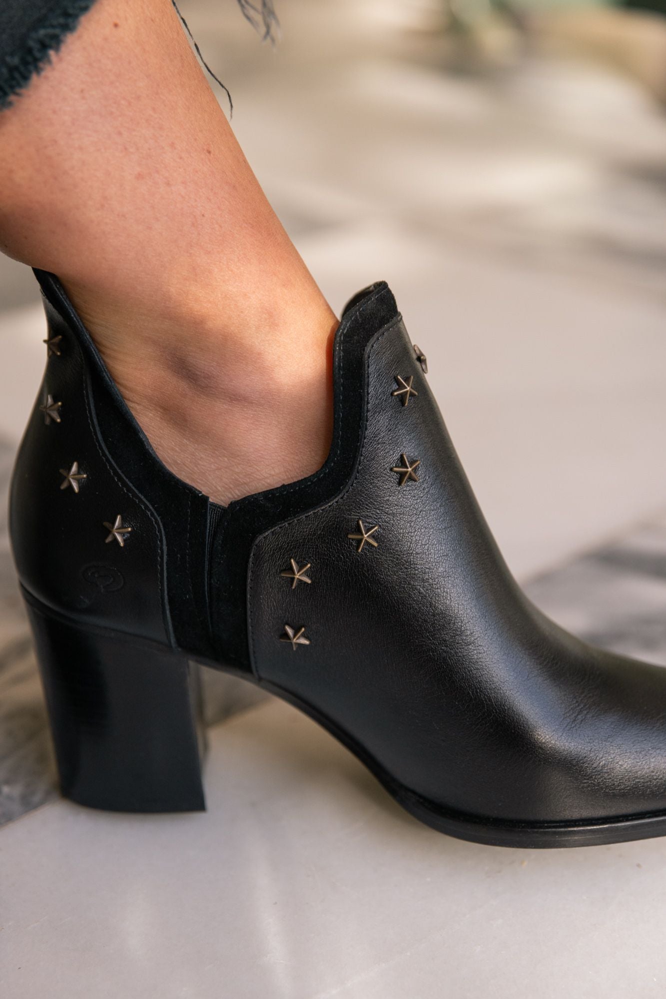 NAY BOOTS NEGRO TACON 7CM