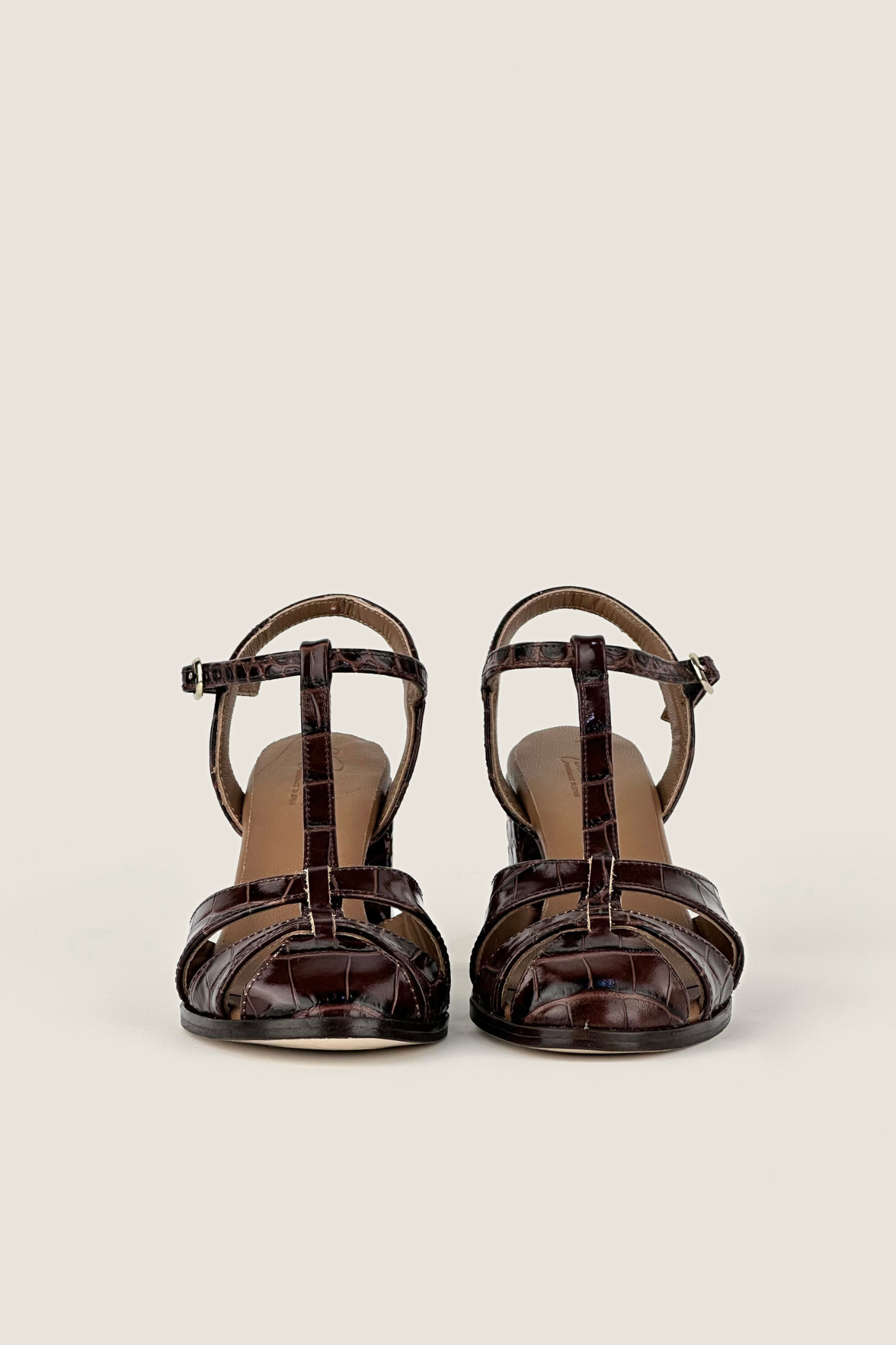 CATALINA COCO CHOCOLATE SANDAL 7CM