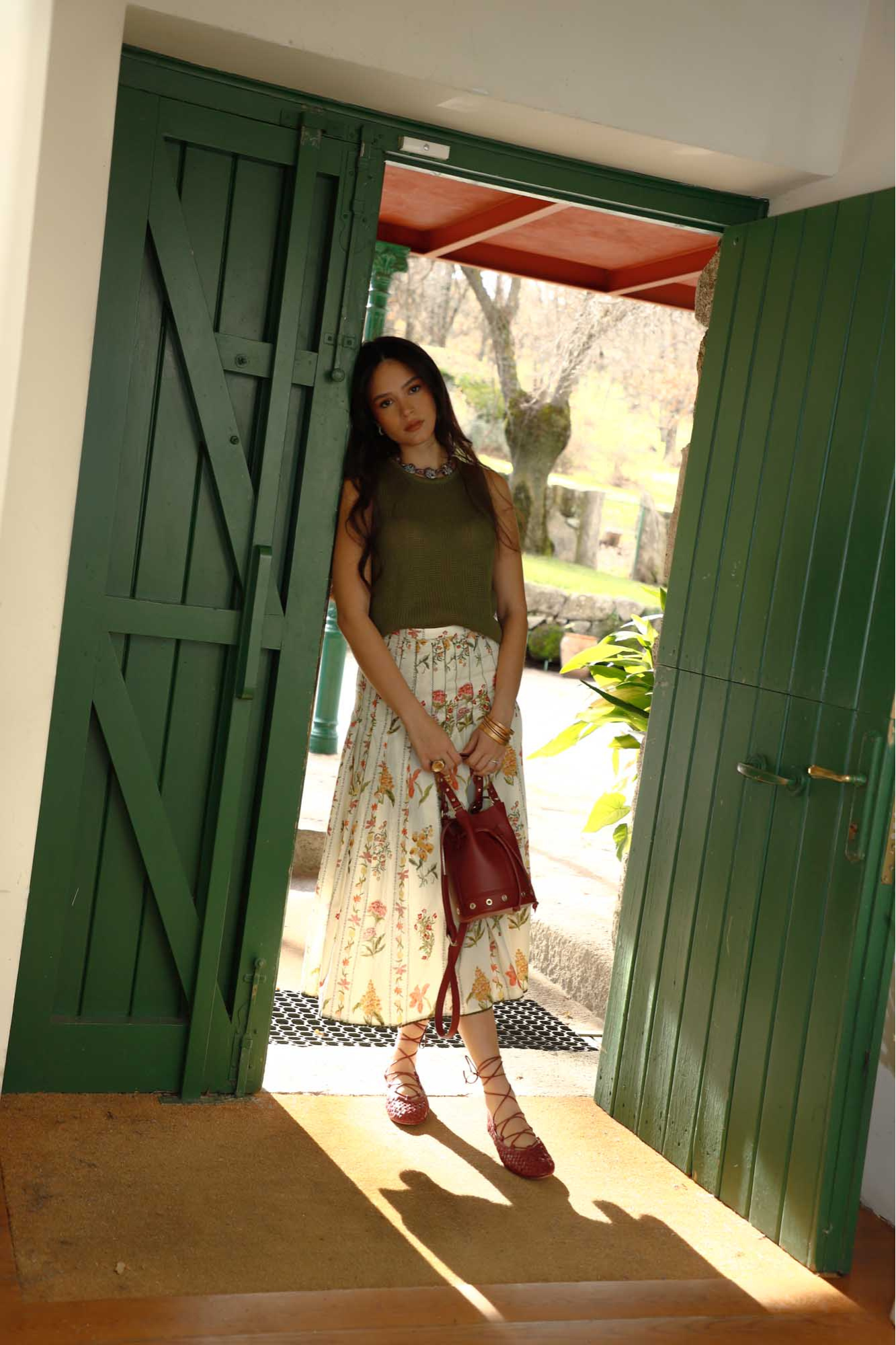 BOLSO MINI BOMBONERA MORA