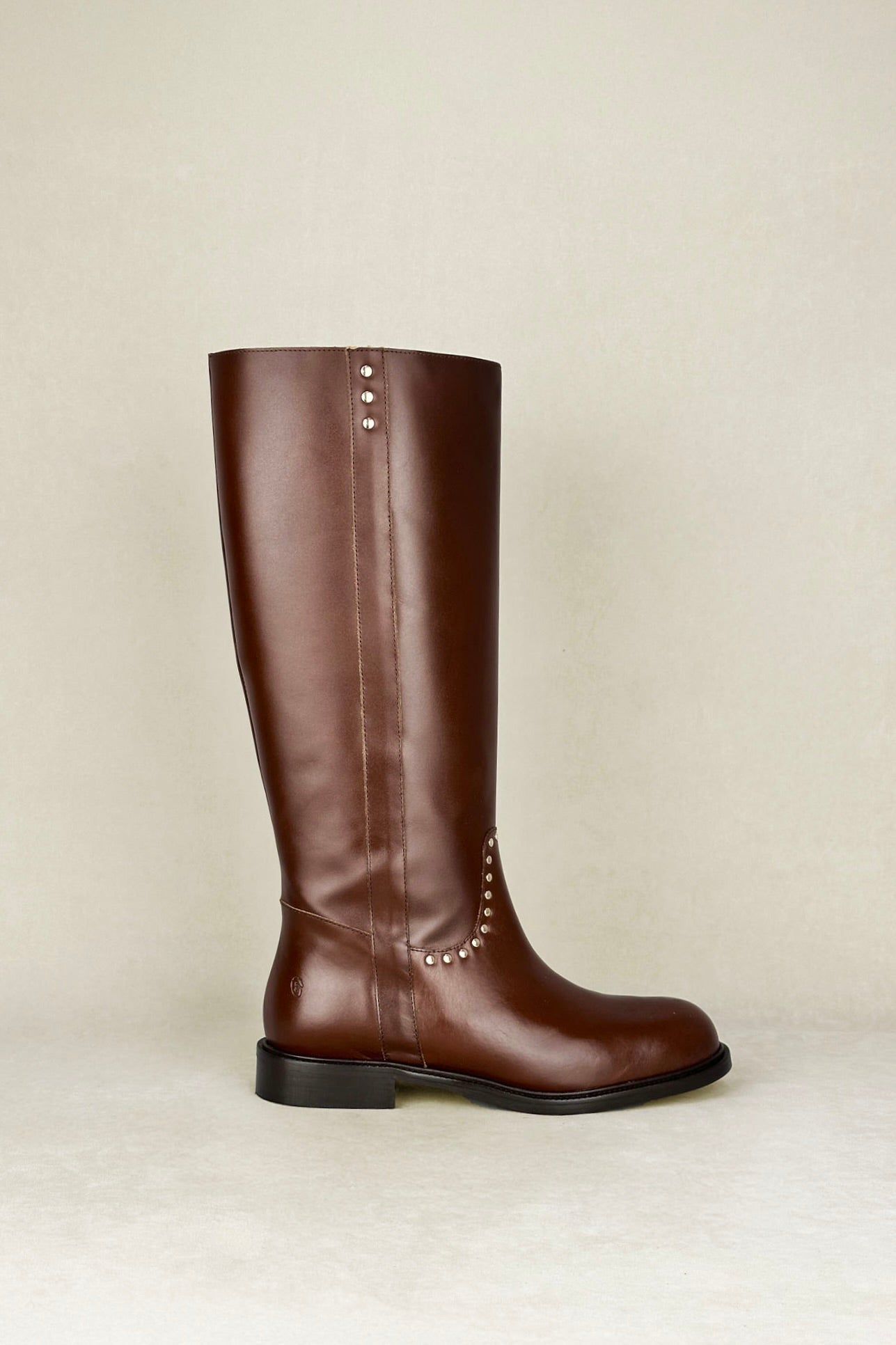 BOTTE D'ÉQUITATION MARRON 2,5 CM