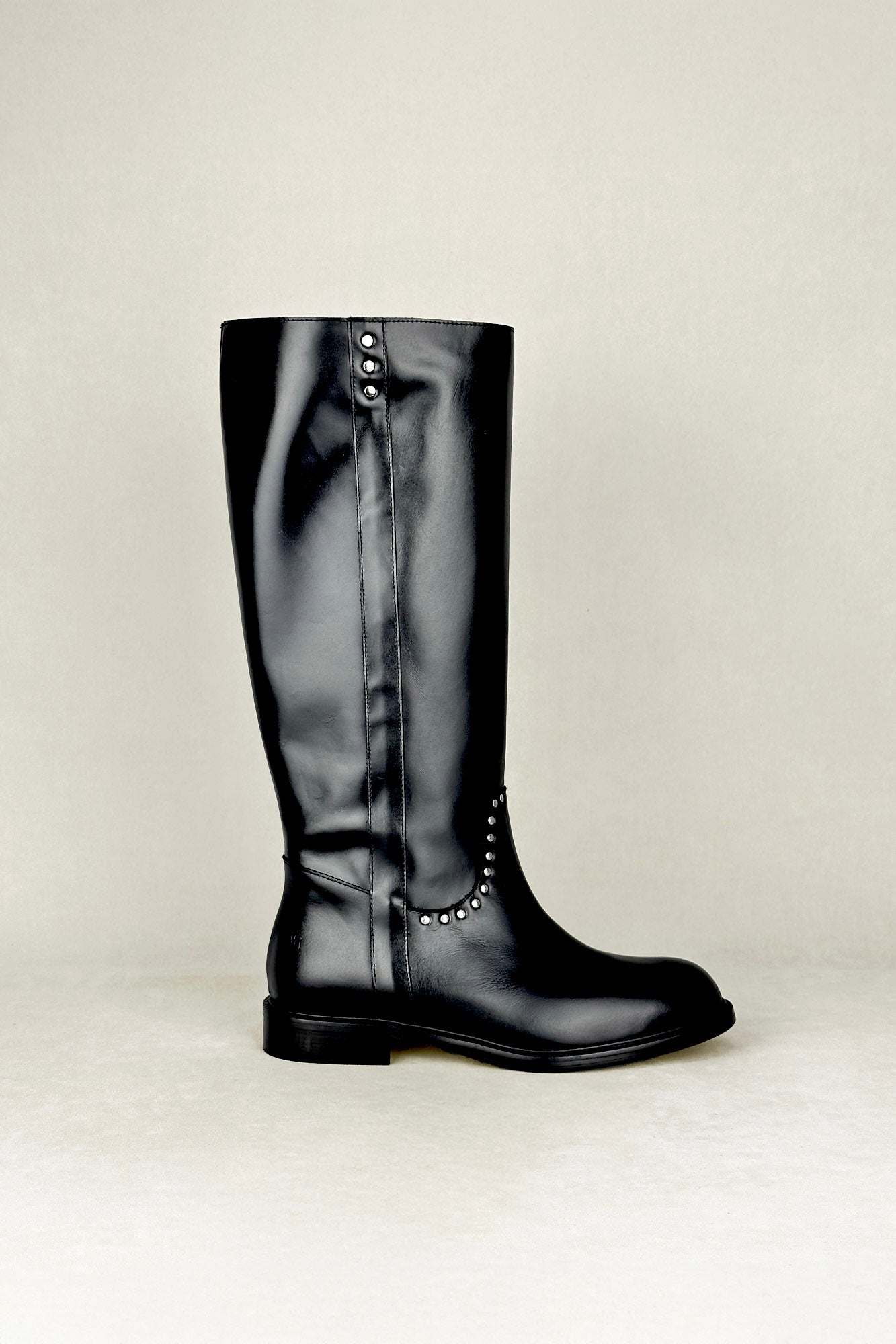 BLACK RIDING BOOT 2.5CM