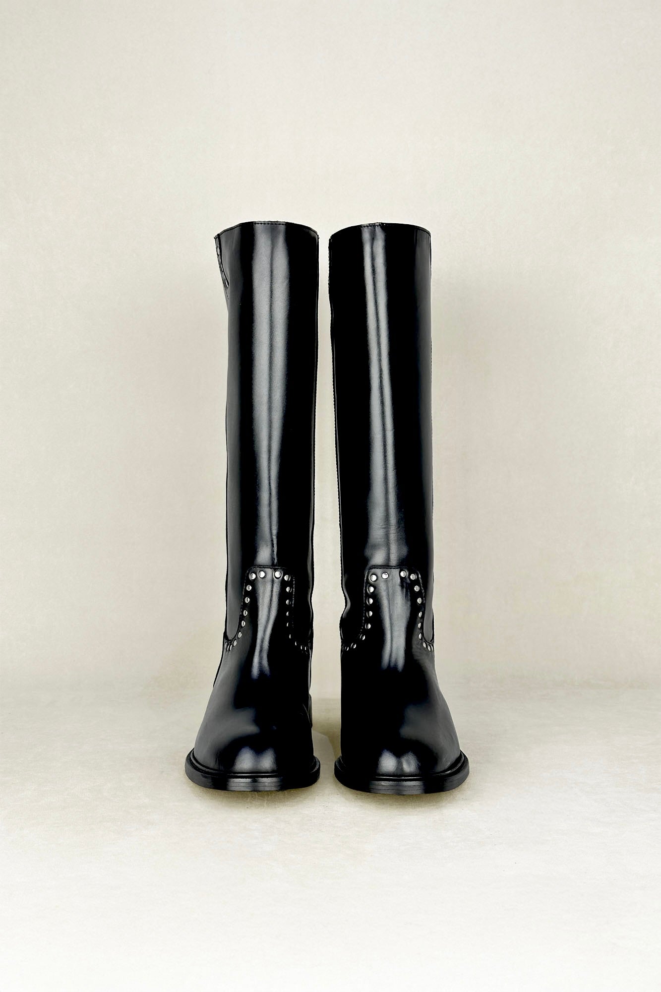 BLACK RIDING BOOT 2.5CM