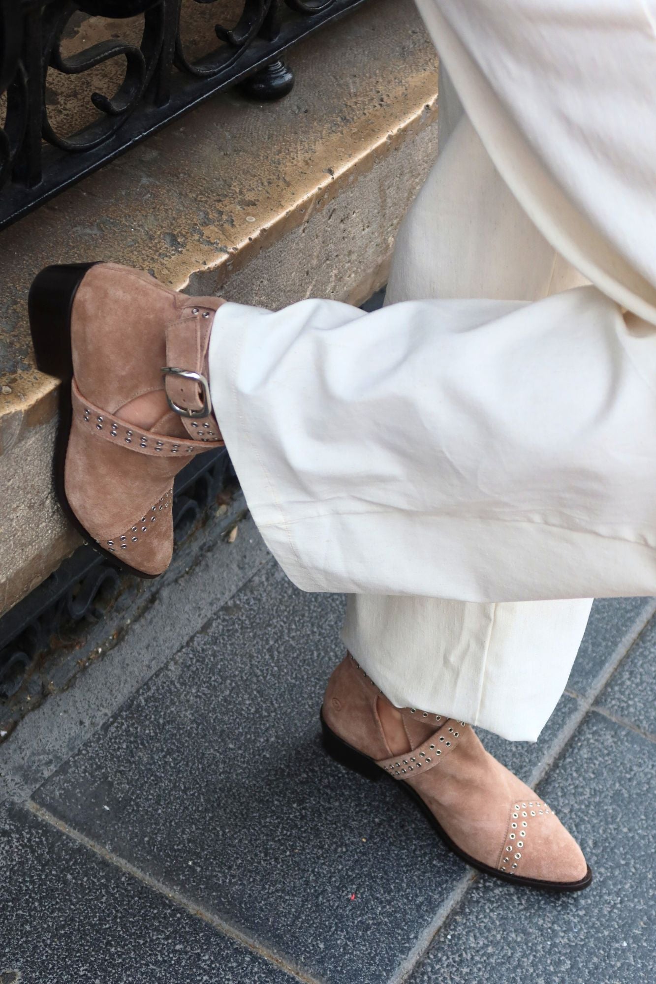 BOWIE SERRAJE BEIGE 4CM