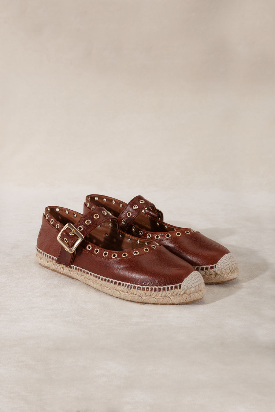 Bailarina esparto y piel micuir