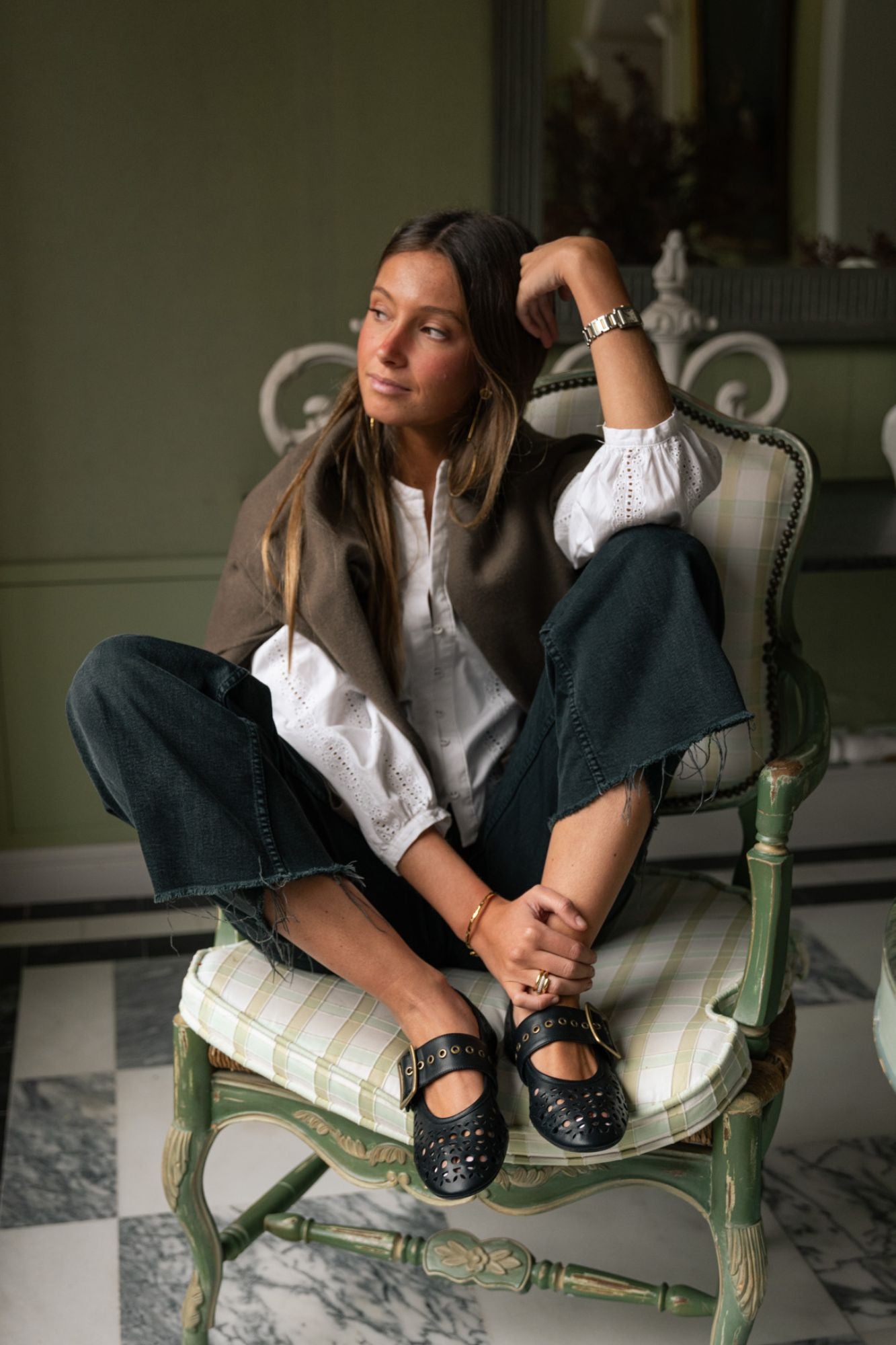 How to wear ballet pumps in springtime