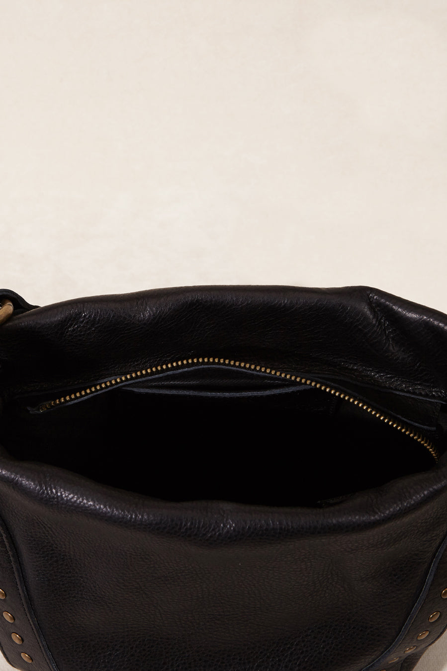 BLACK HOBBO BAG