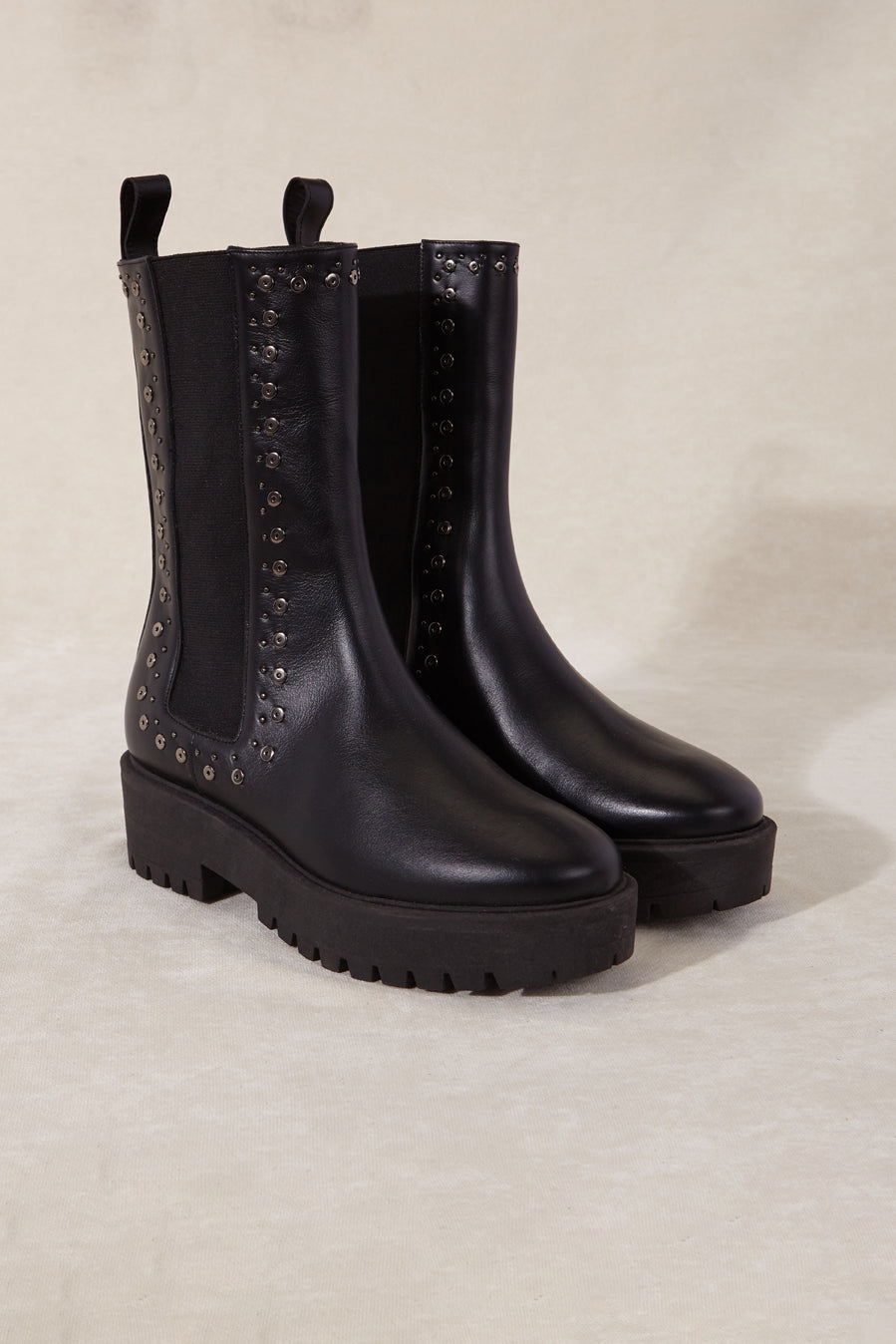 CHUNKY BOOTS NEGRA 4.5CM