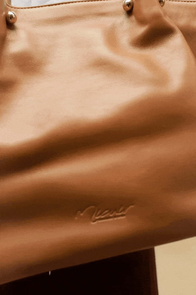 BOLSO SHOPPER GOURMANDISE TOSTADO