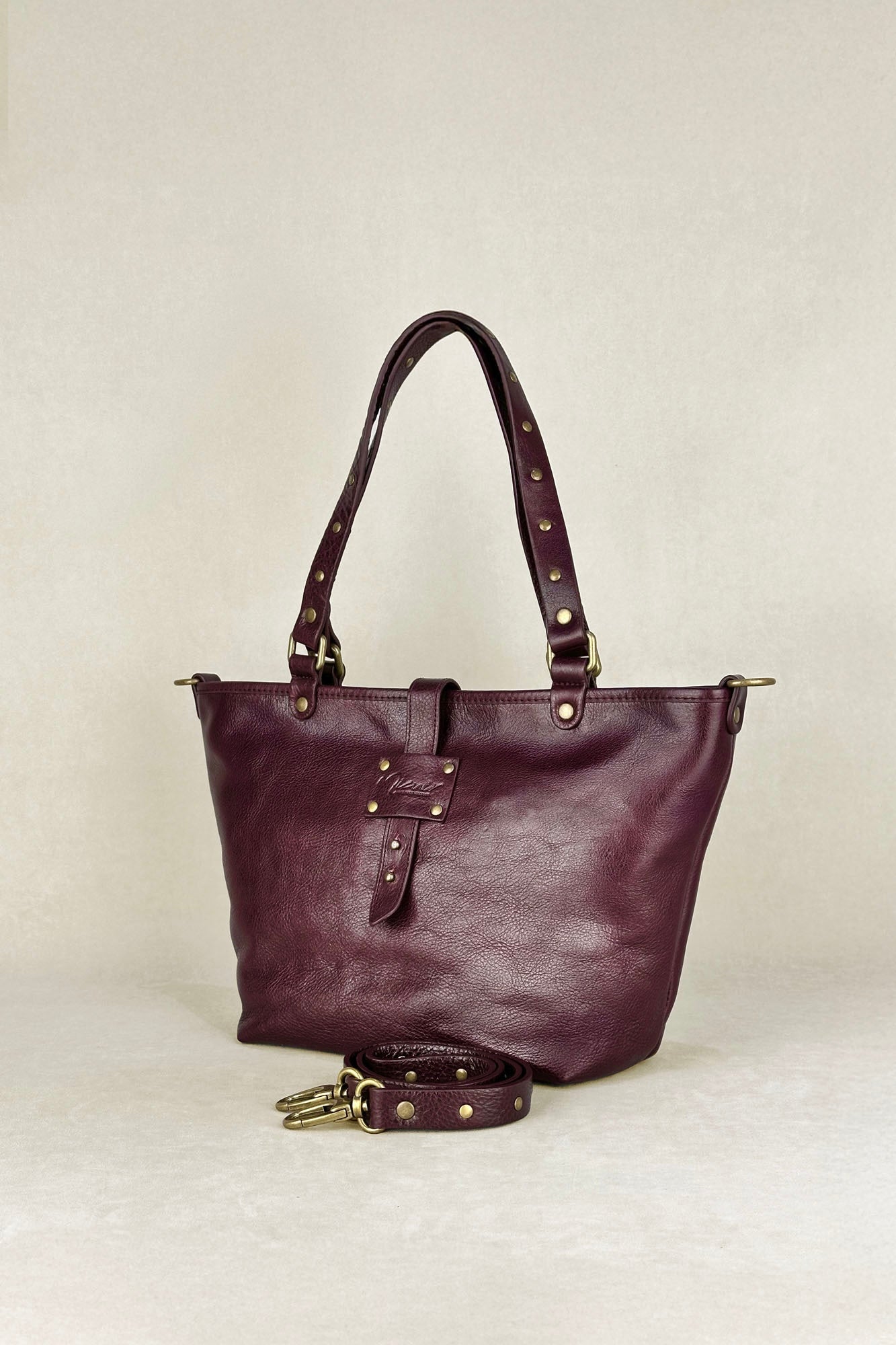 BURGUNDY MINI CARRYCOT