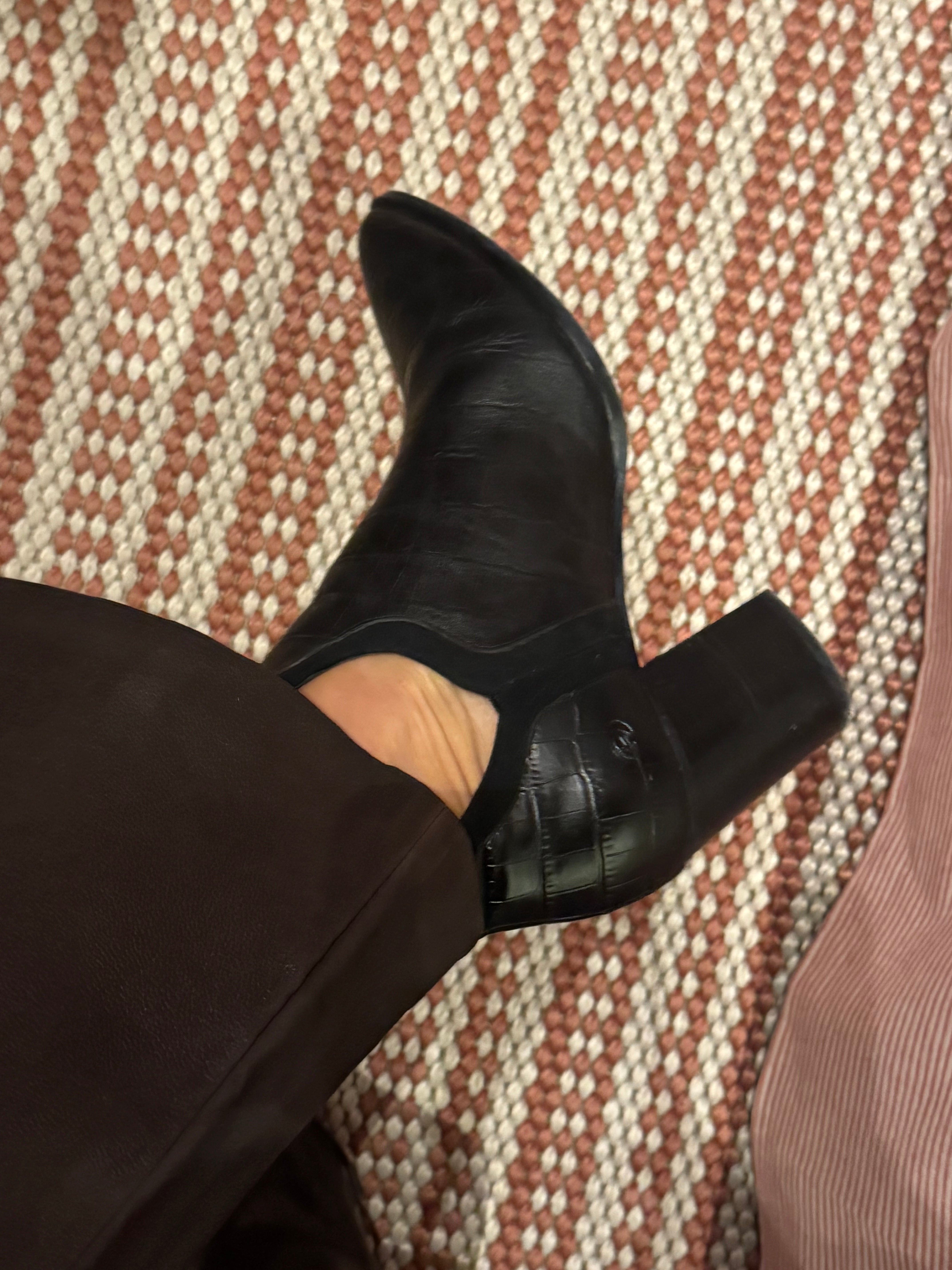 FRIDA BOOTS COCO NEGRO TACON 7CM