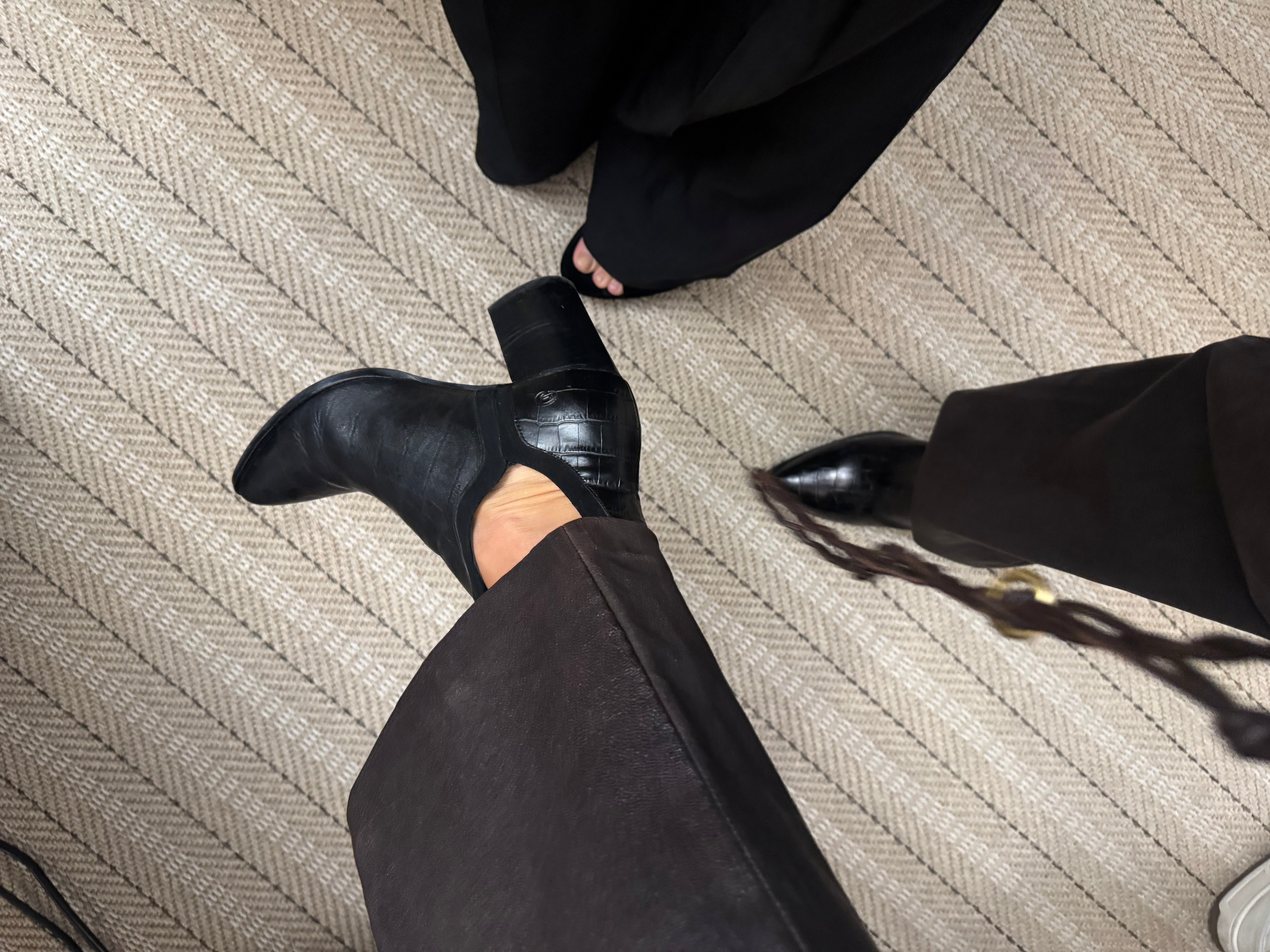 FRIDA BOOTS COCO NEGRO TACON 7CM