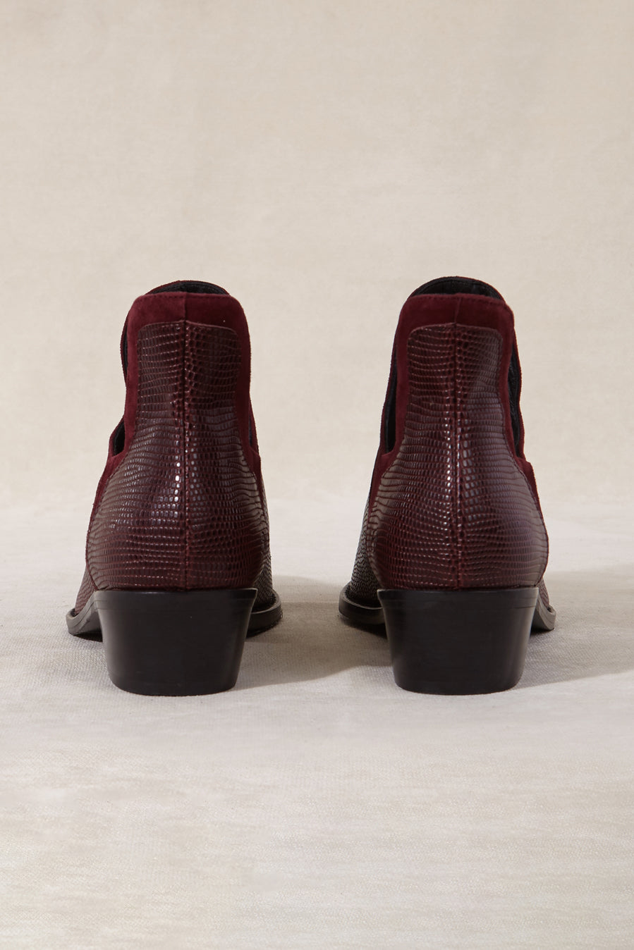 FRIDA TEJUS BURGUNDY 4CM