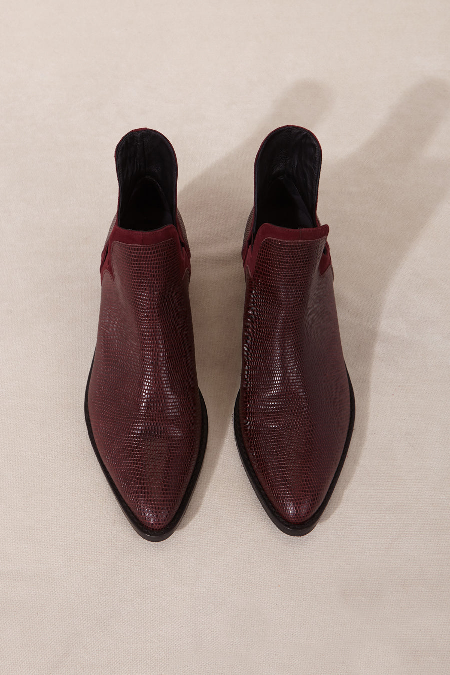 FRIDA TEJUS BURGUNDY 4CM