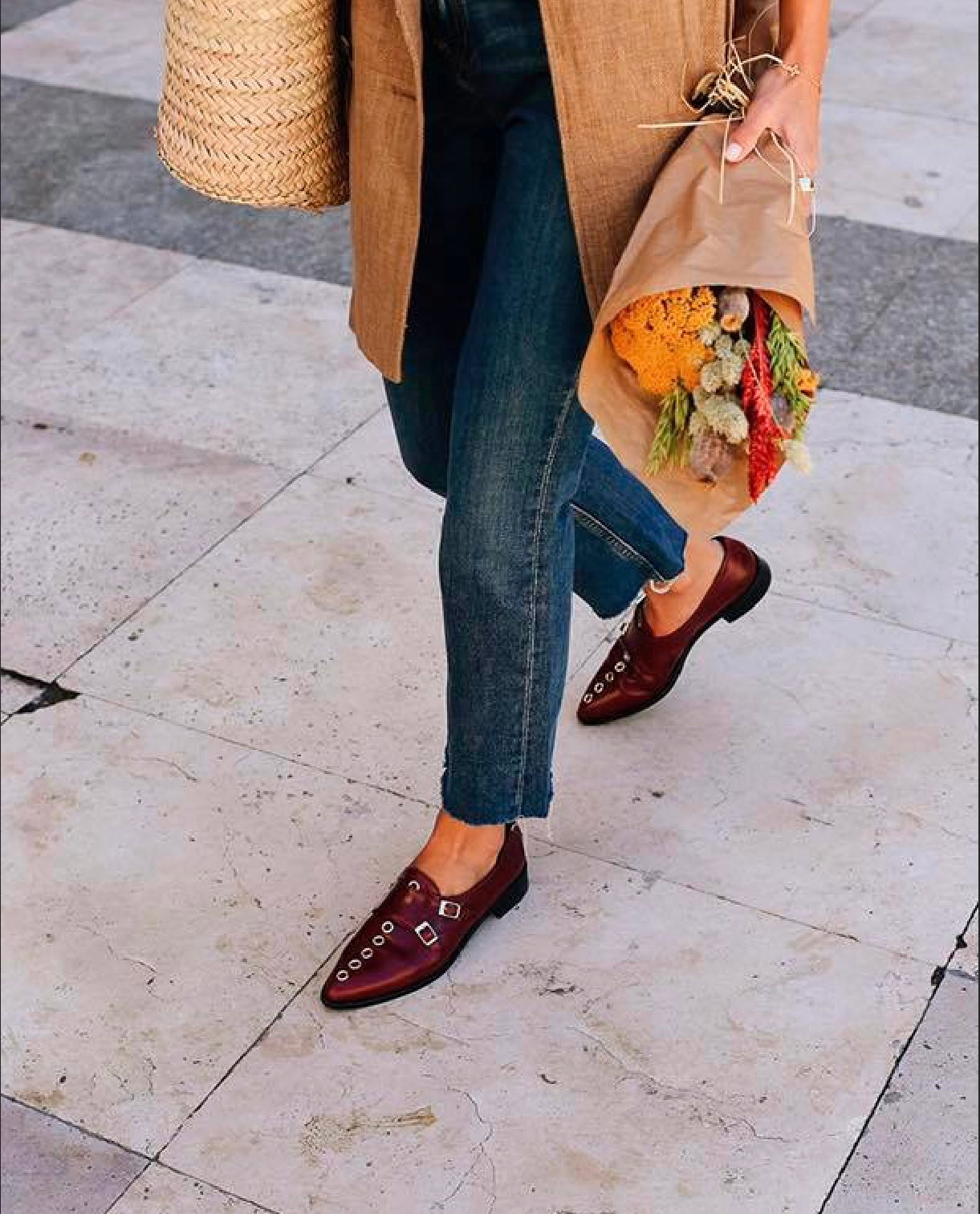 OXFORD BURDEOS 2.5CM