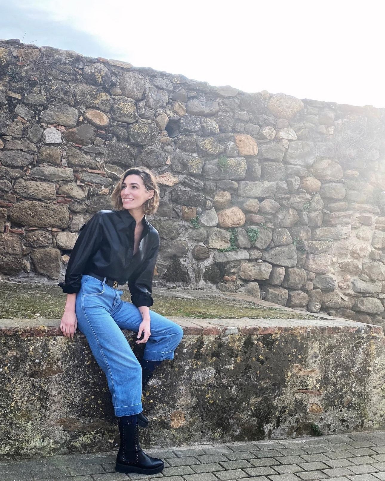 CHUNKY BOOTS NEGRA 4.5CM