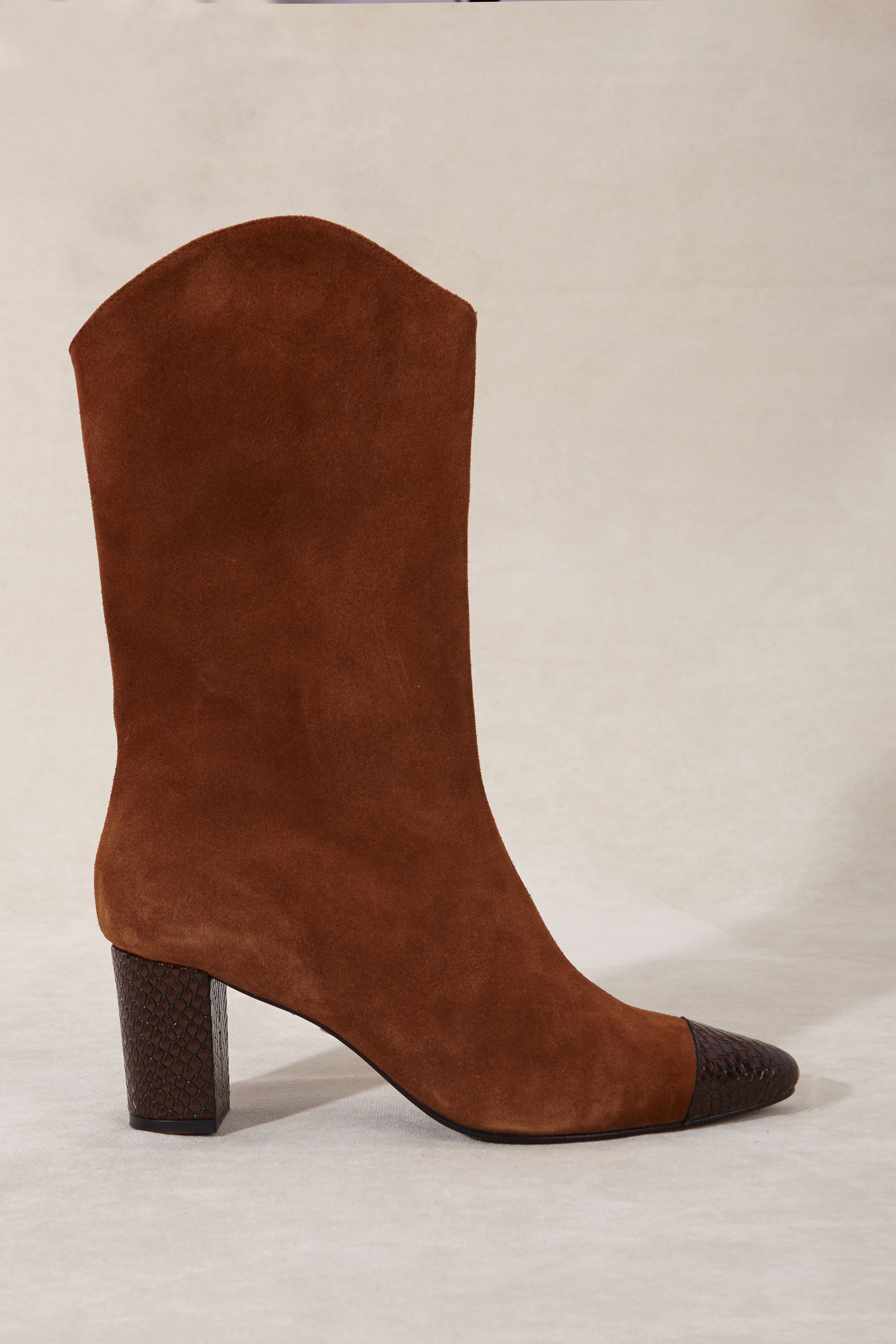 GIGI BOOTS CARAMELO 6.5CM