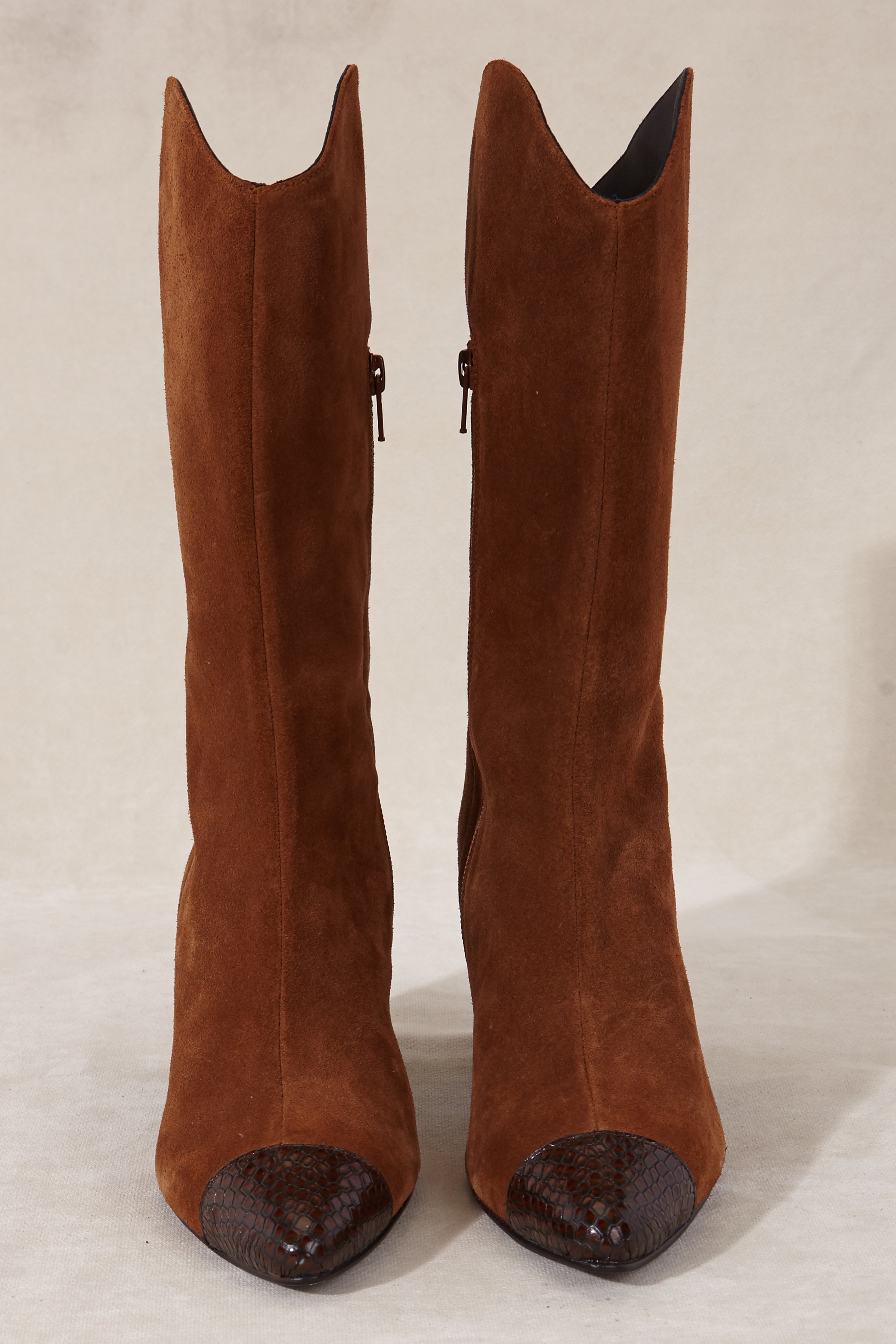 GIGI BOOTS CARAMELO 6.5CM
