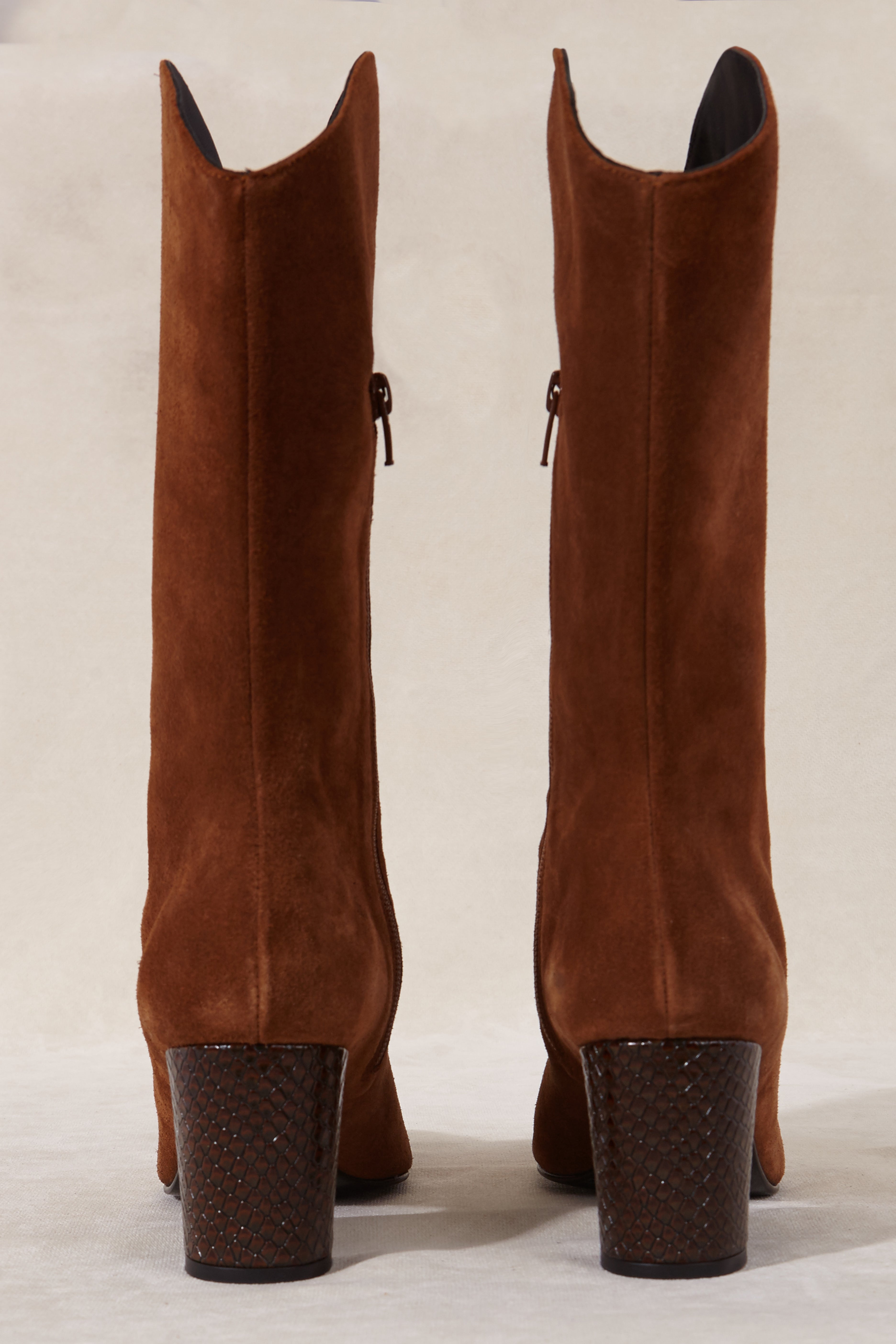 GIGI BOOTS CARAMELO 6.5CM