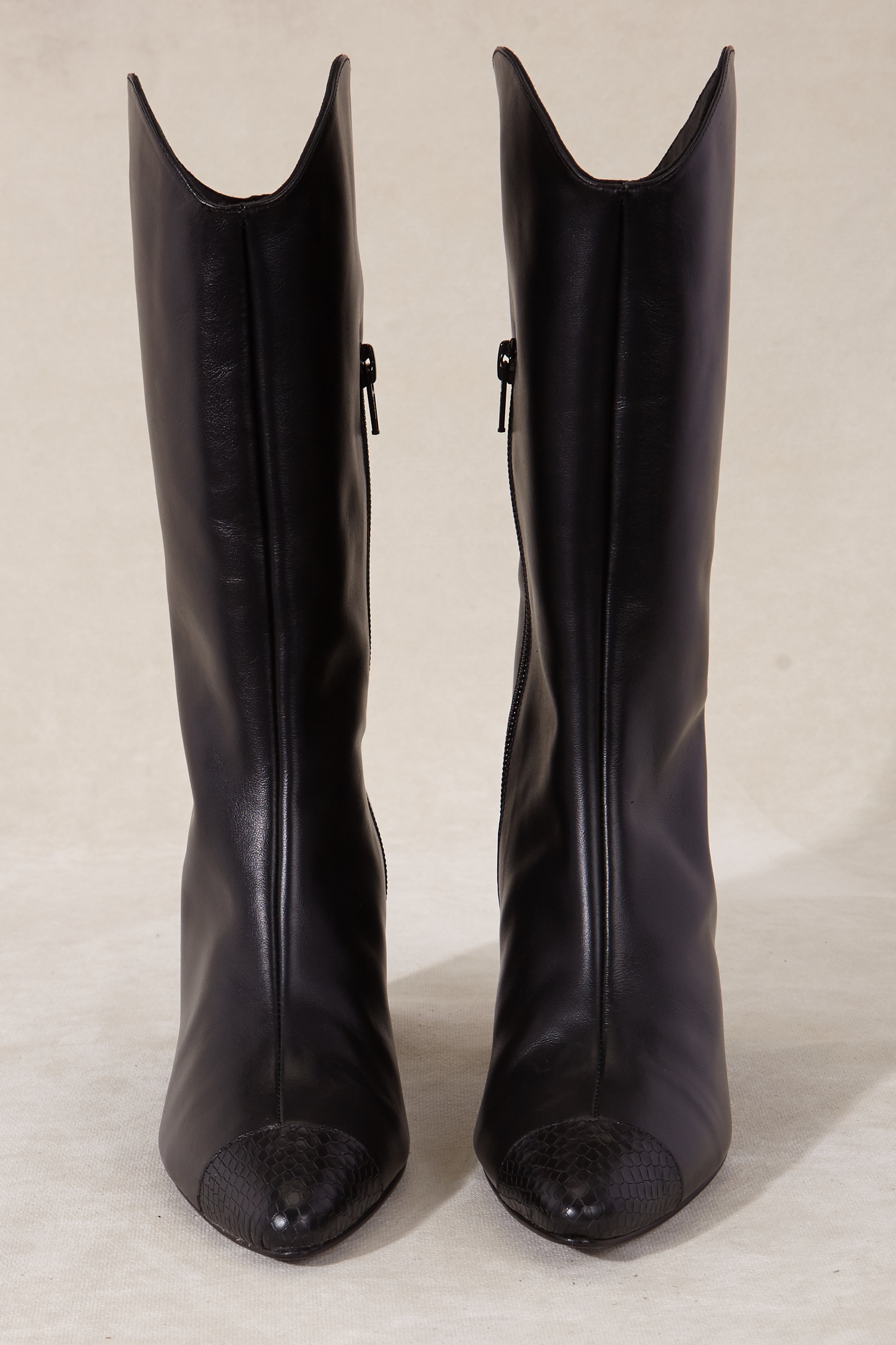 GIGI BOOTS NEGRAS 6.5CM