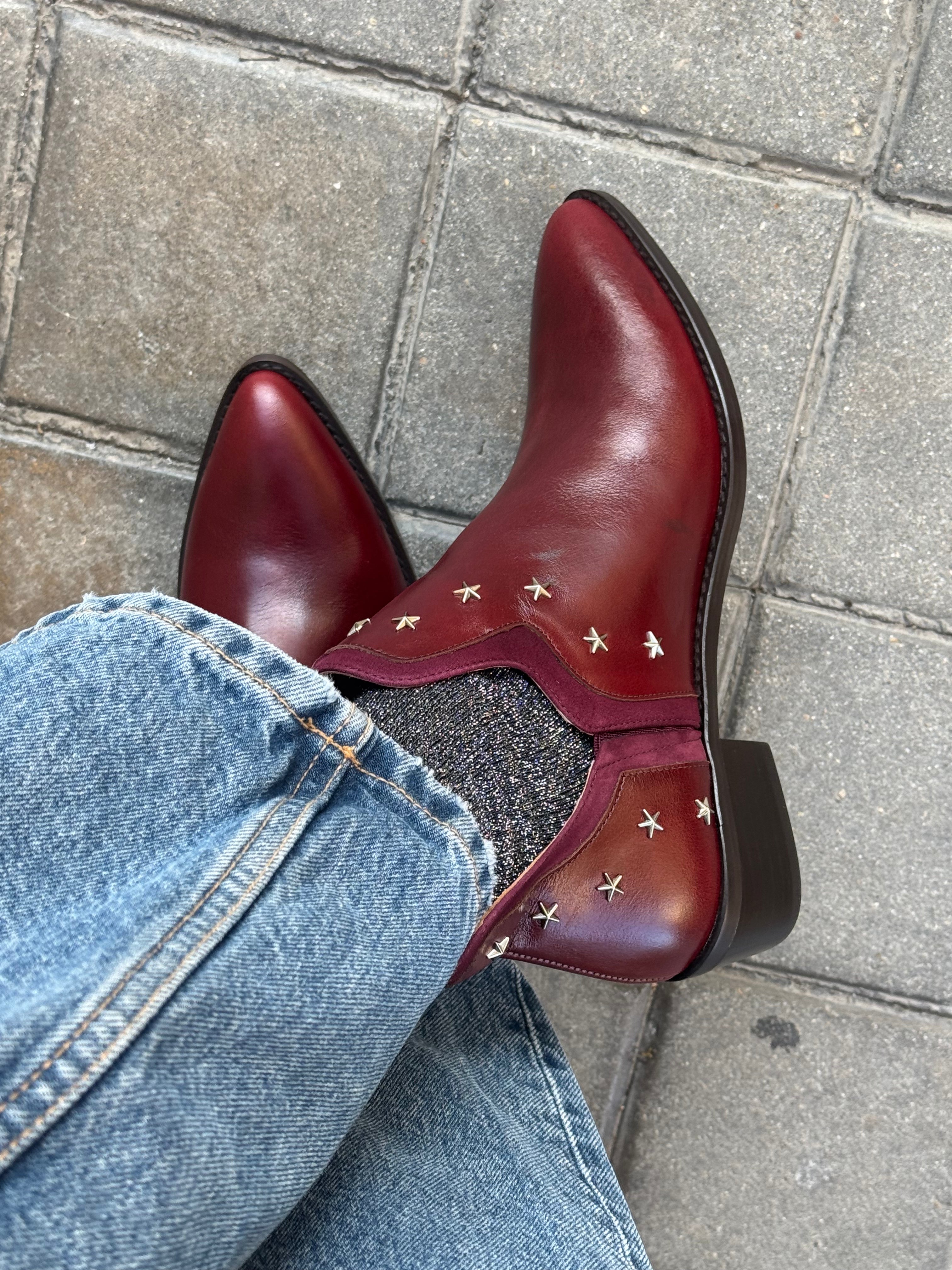 NAY BOOTS BURDEOS 4CM