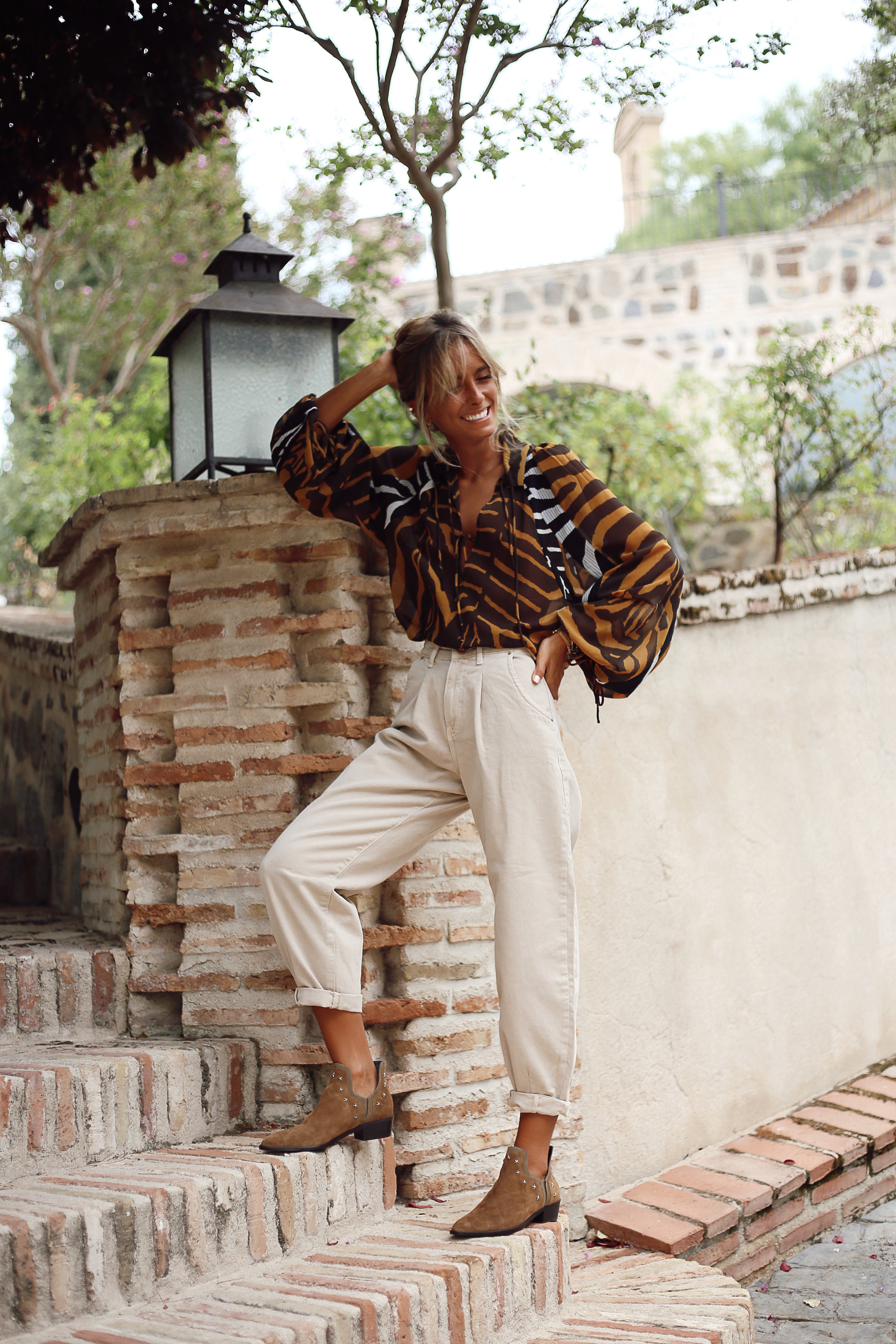 NAY BOOTS TOSTADO 4CM