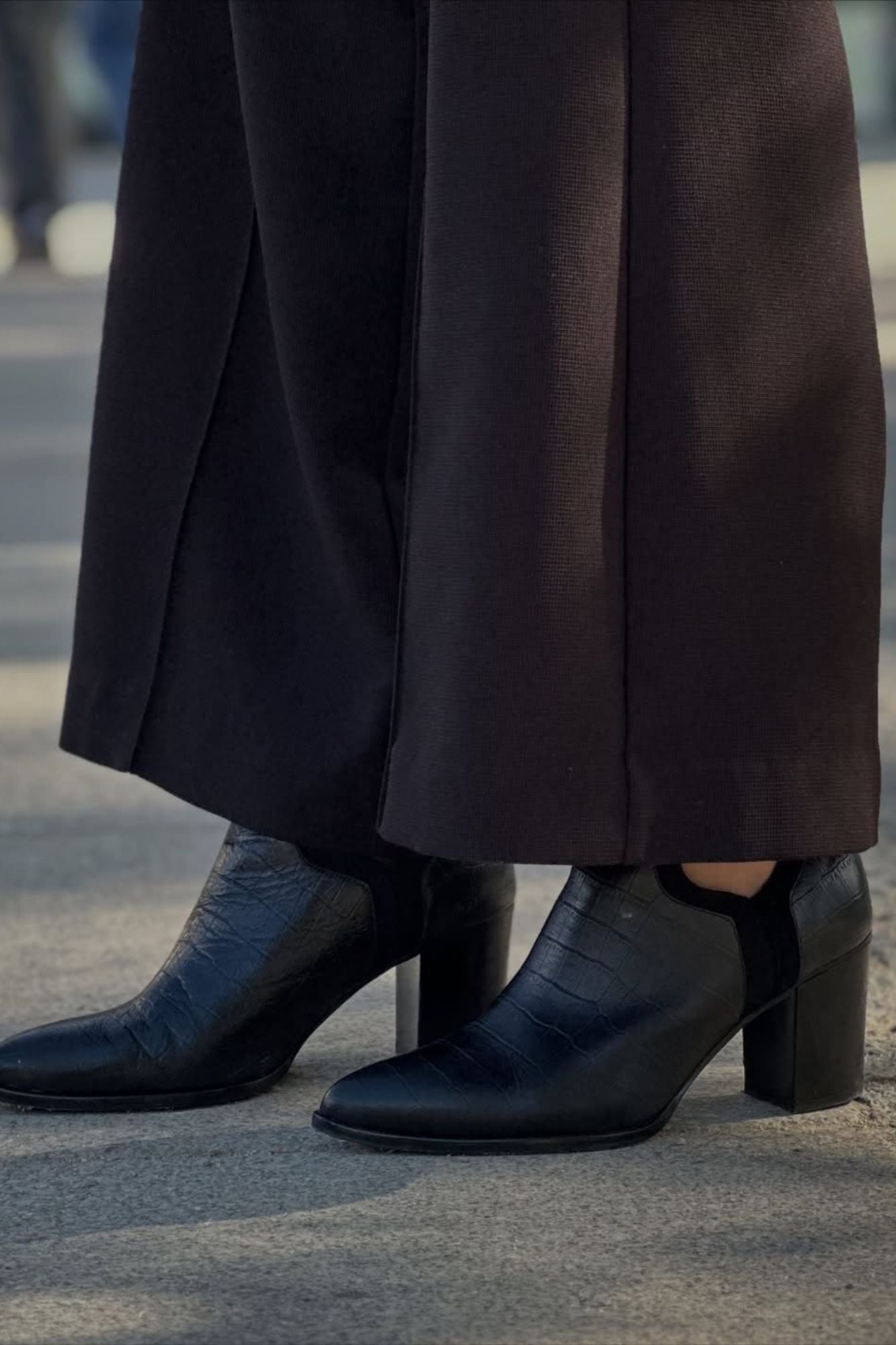 FRIDA BOOTS COCO NEGRO TACON 7CM