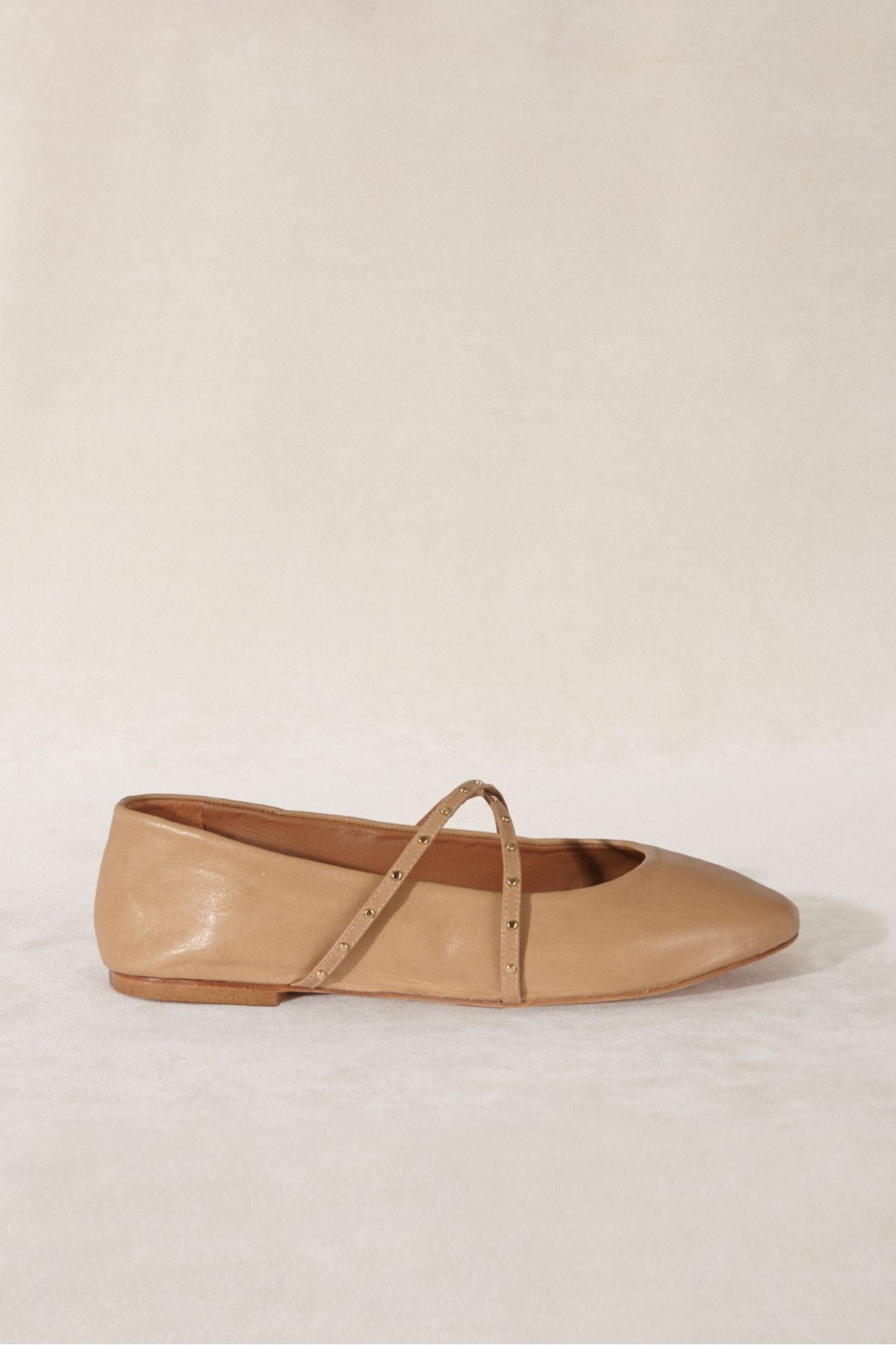 BAILARINA CRUZADA LATTE 1CM