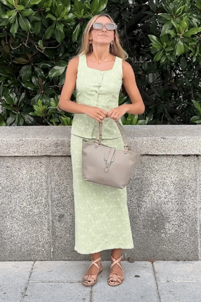 EMBROIDERED VEST SPECIAL EDITION GREEN