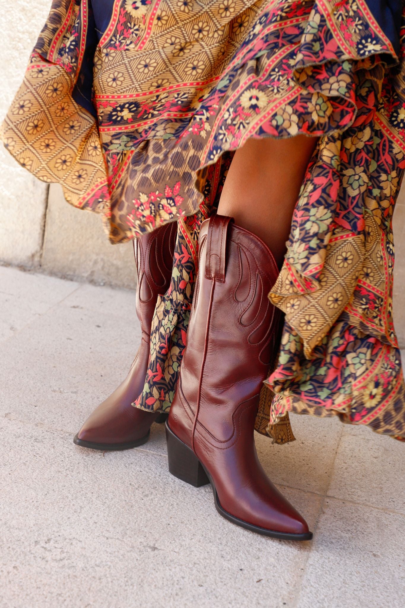 MESTIZO BOOTS BURDEOS 7CM